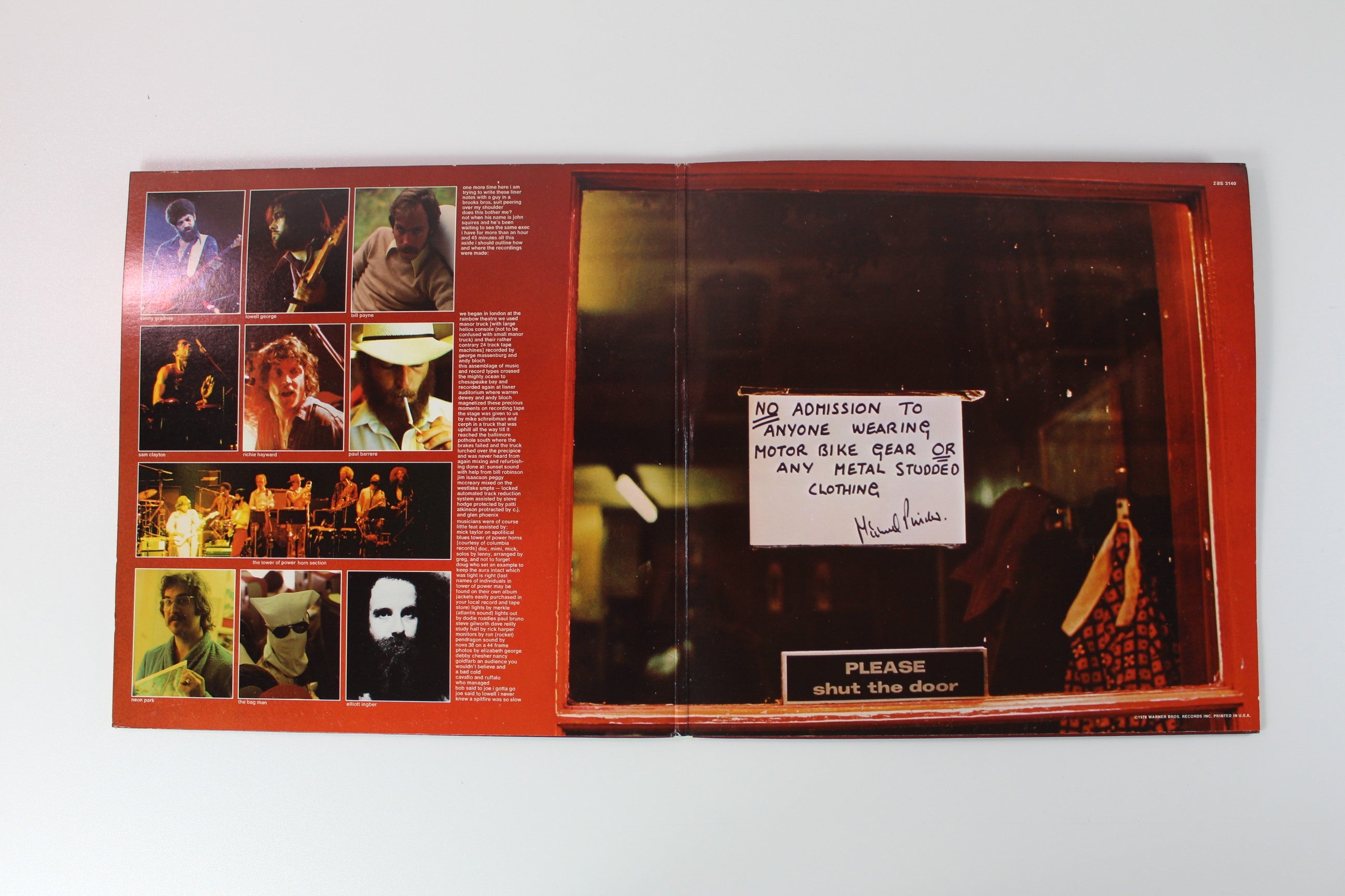 Little Feat - Waiting For Columbus on Warner Bros. Records