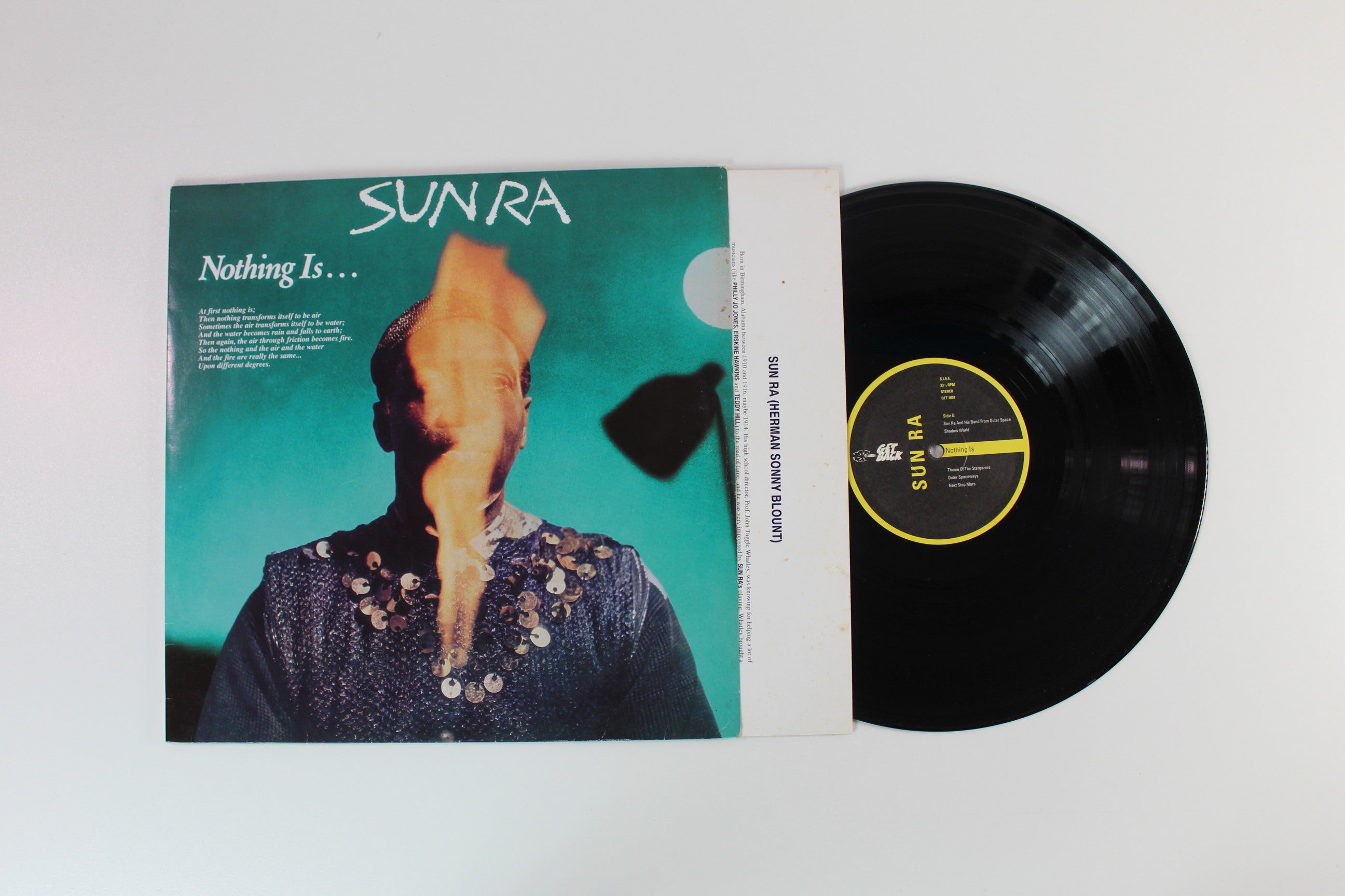Sun Ra - Nothing Is... on Get Back - German reissue