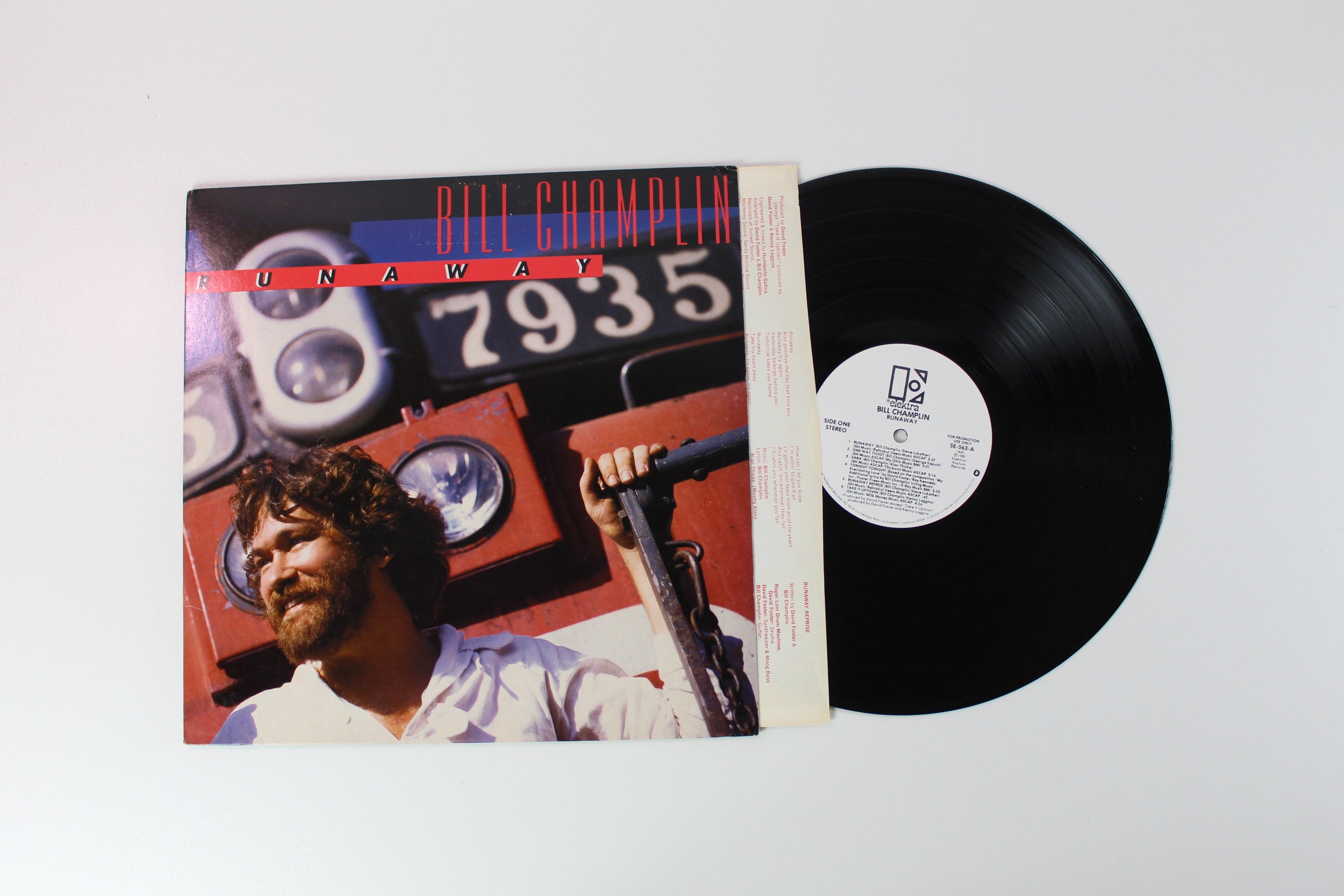 Bill Champlin - Runaway Promo on Elektra