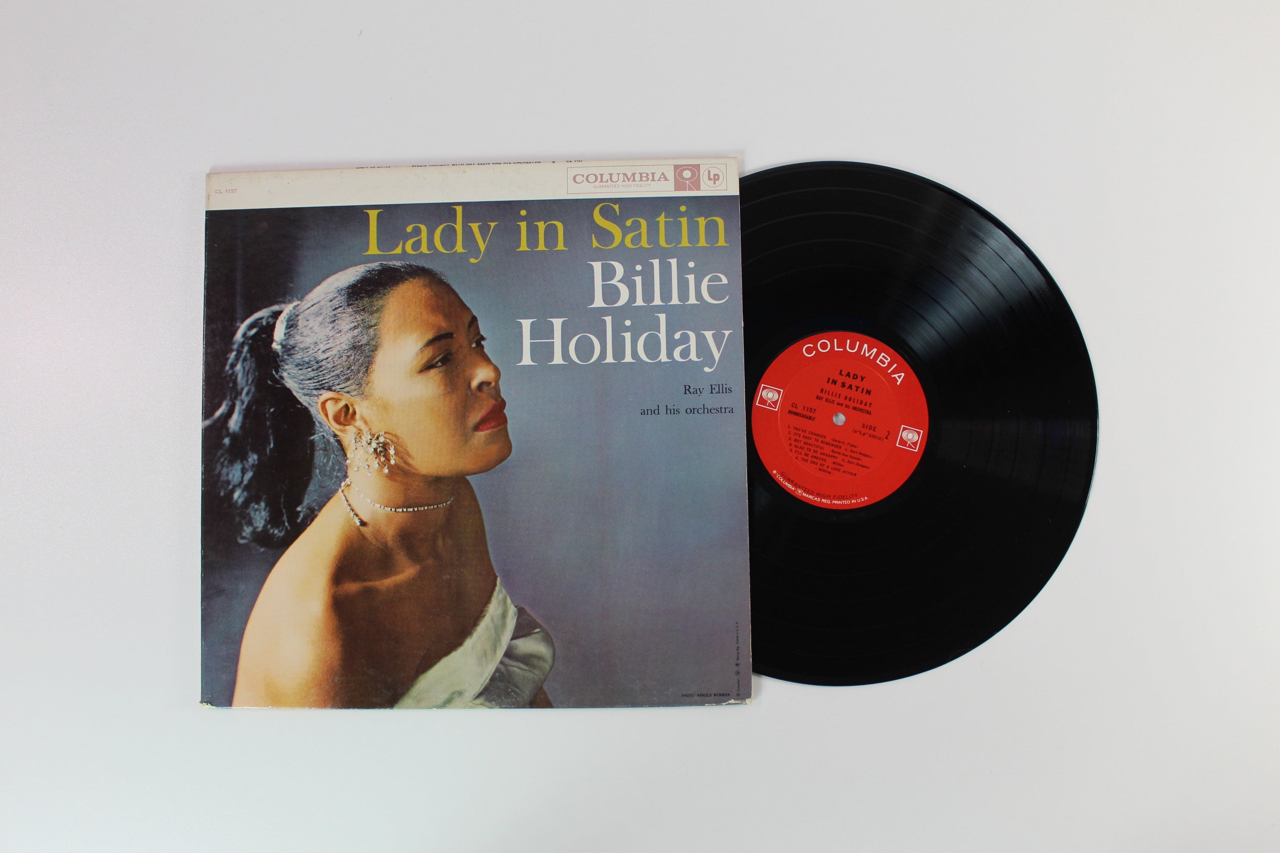 Billie Holiday - Lady In Satin on Columbia - 1962 Mono