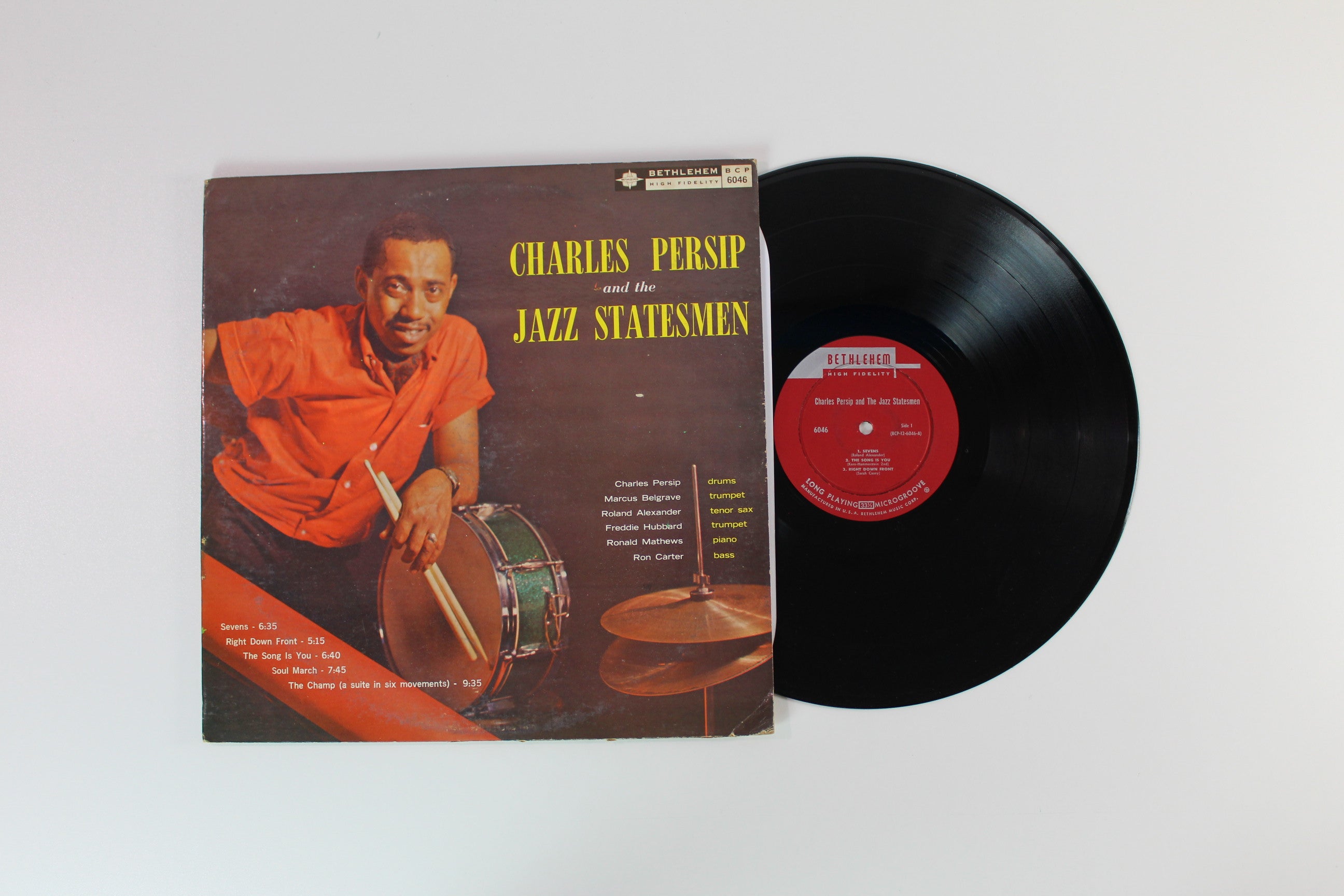 Charlie Persip's Jazz Statesmen - Charles Persip And The Jazz Statesmen on Bethlehem Records - Mono