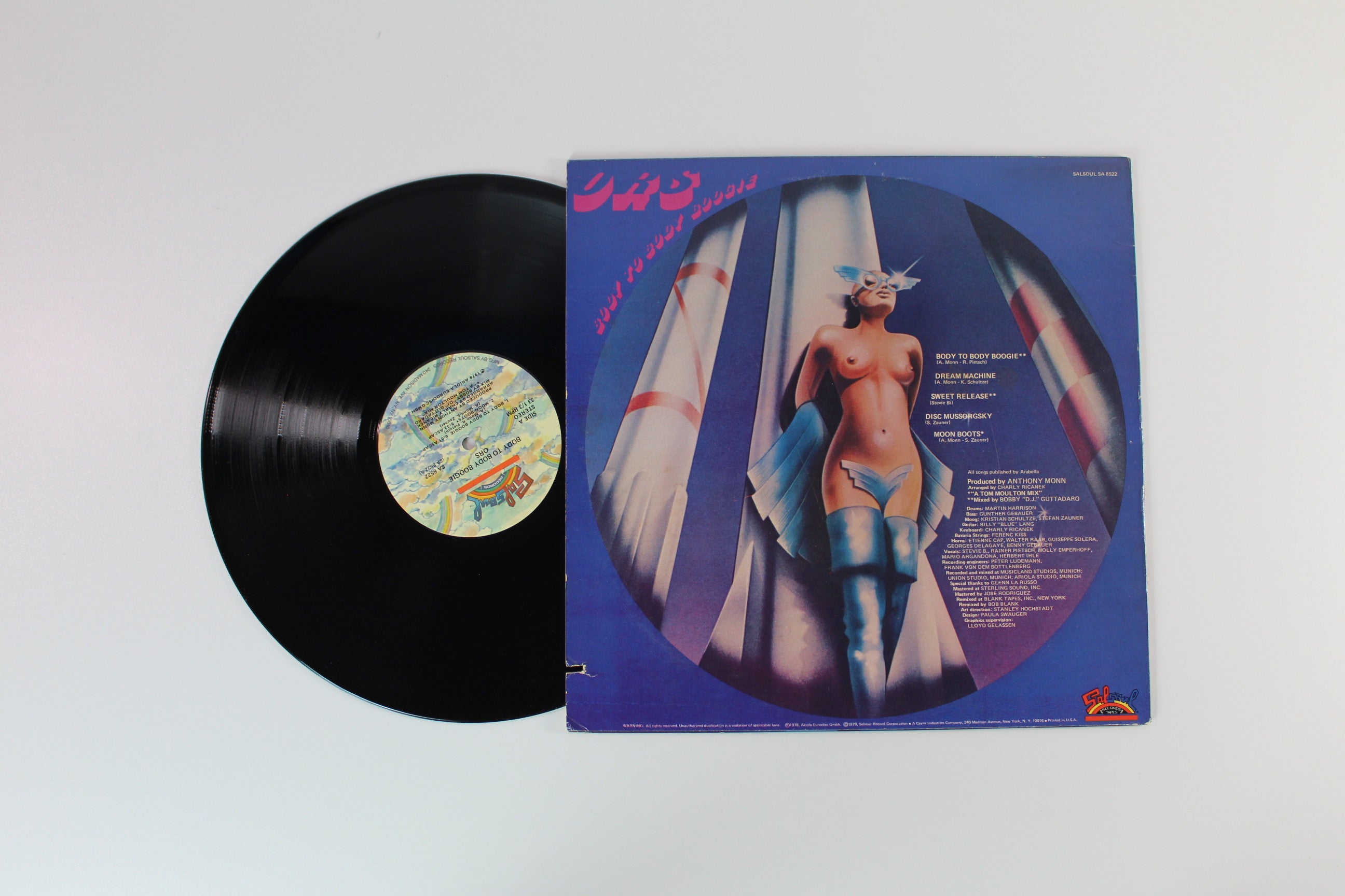 O.R.S. (Orlando Riva Sound) - Body To Body Boogie on Salsoul Records