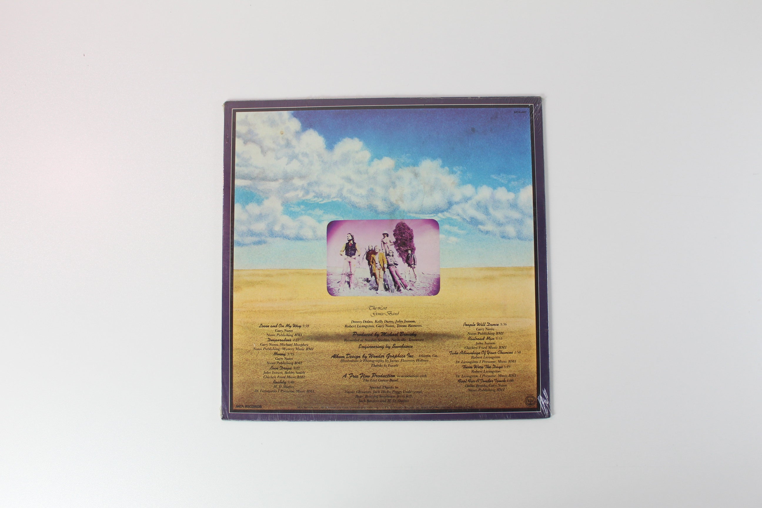 The Lost Gonzo Band - The Lost Gonzo Band on MCA Records Sealed