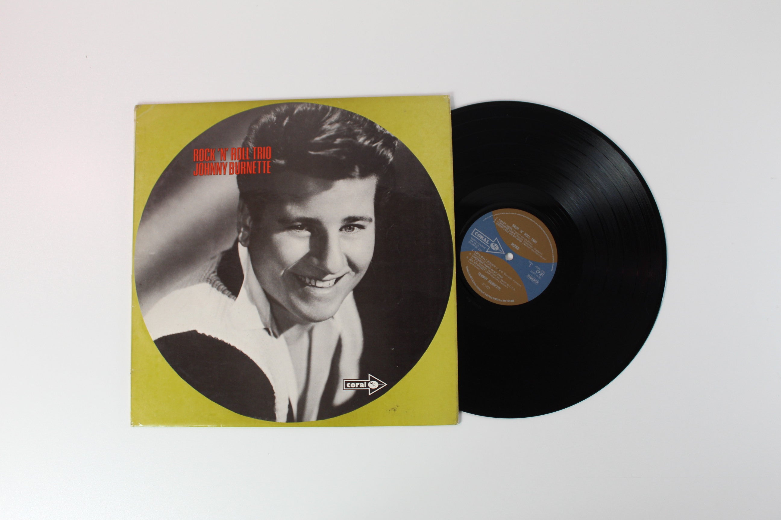 Johnny Burnette - Rock 'N' Roll Trio Reissue on Coral