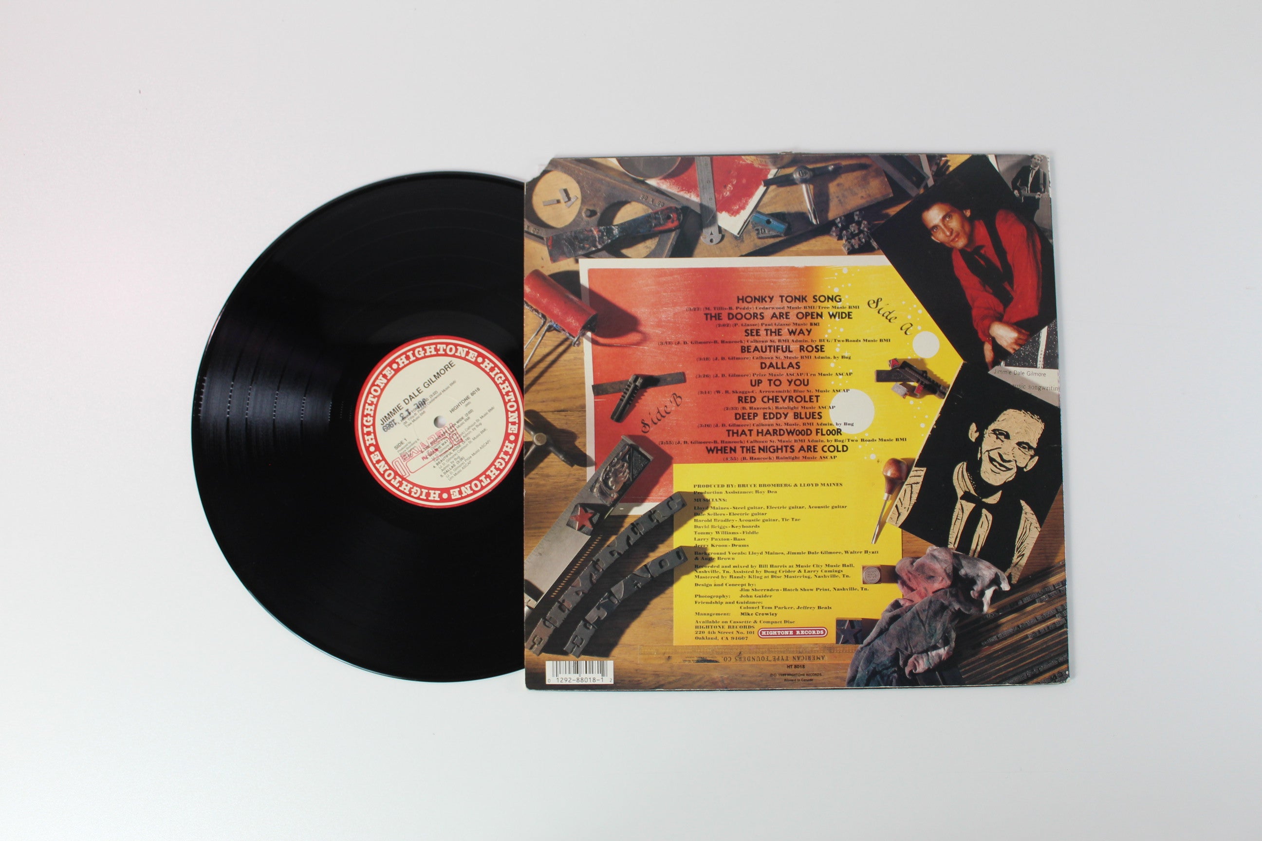 Jimmie Dale Gilmore - Jimmie Dale Gilmore on Hightone Records