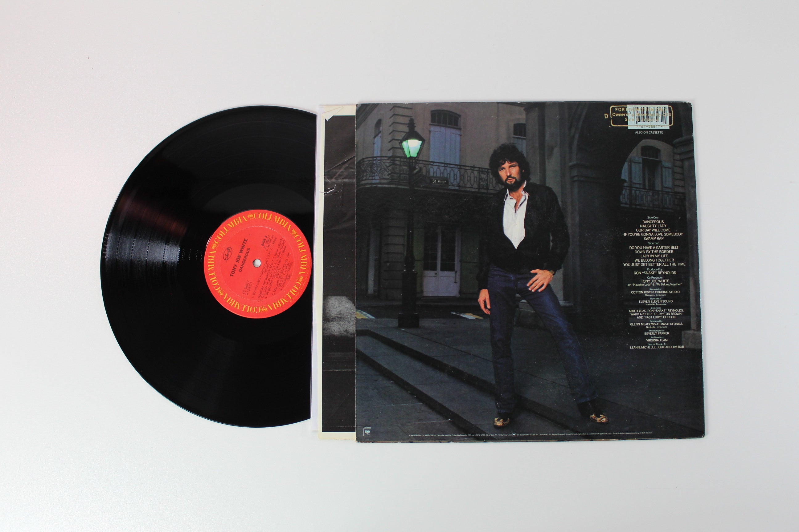 Tony Joe White - Dangerous on Columbia