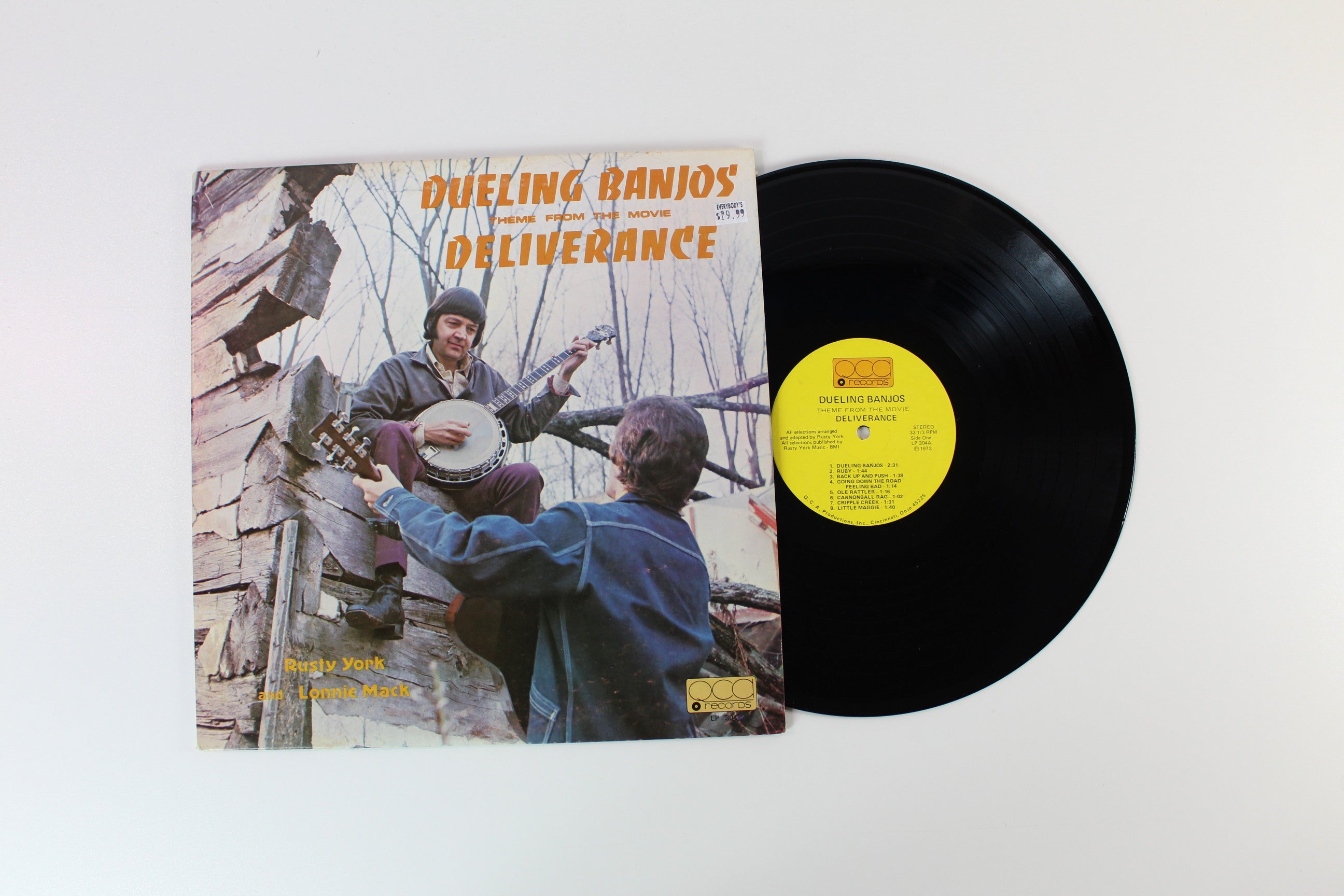 Rusty York & Lonnie Mack - Dueling Banjos Theme From The Movie Deliverance on QCA