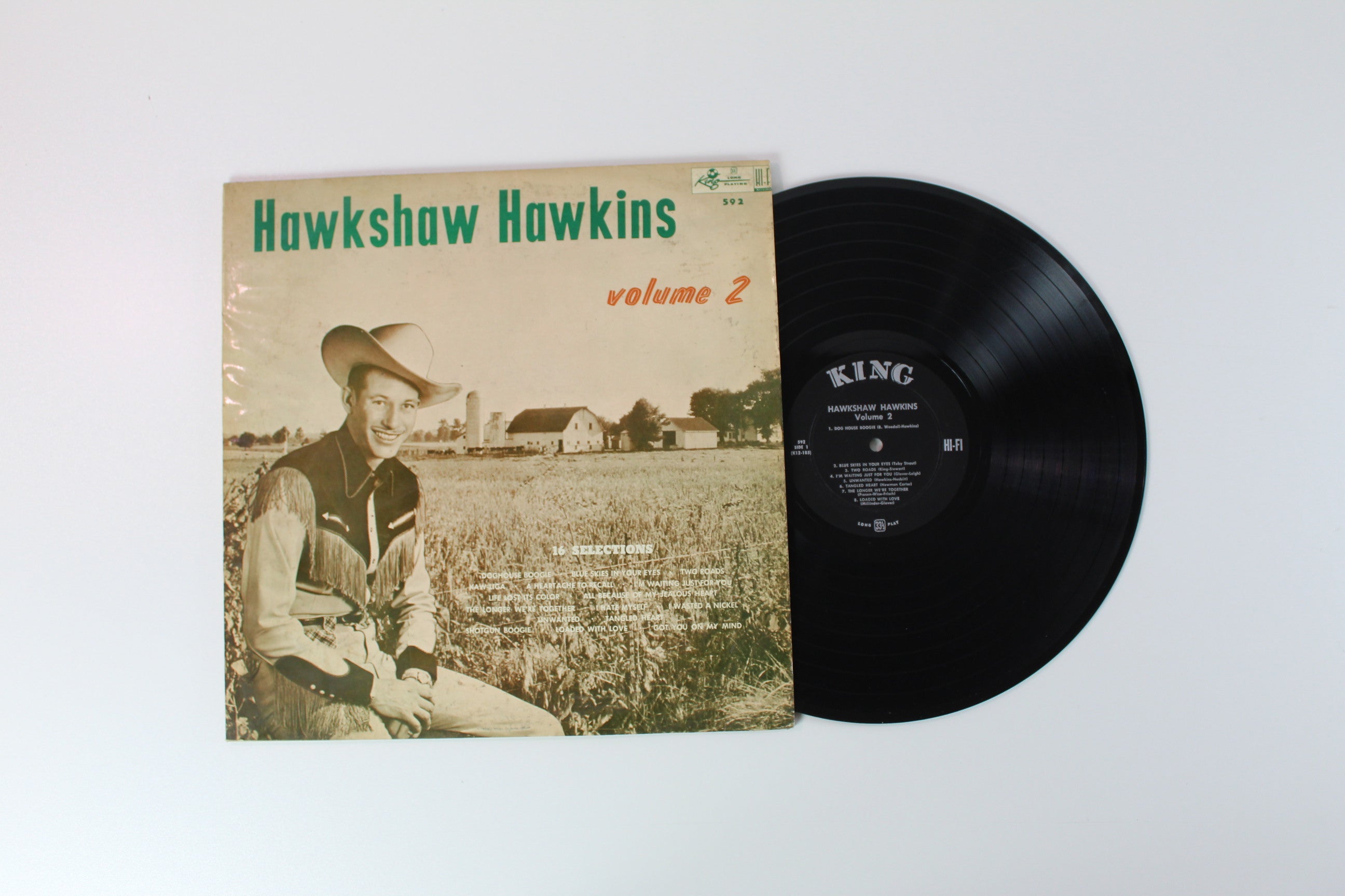 Hawkshaw Hawkins - Volume 2 on King Records