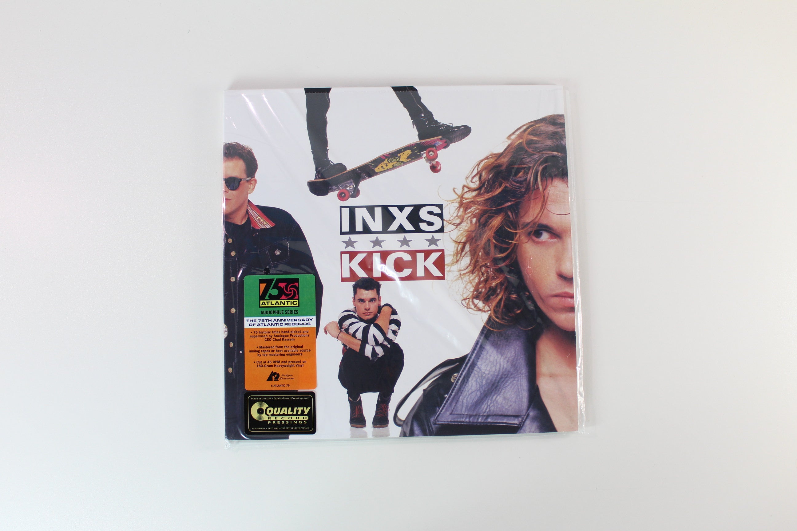 INXS - Kick on Atlantic 75 Audiophile Series Analogut Productions Ltd Numbered 45 RPM 180 Gram Reissue