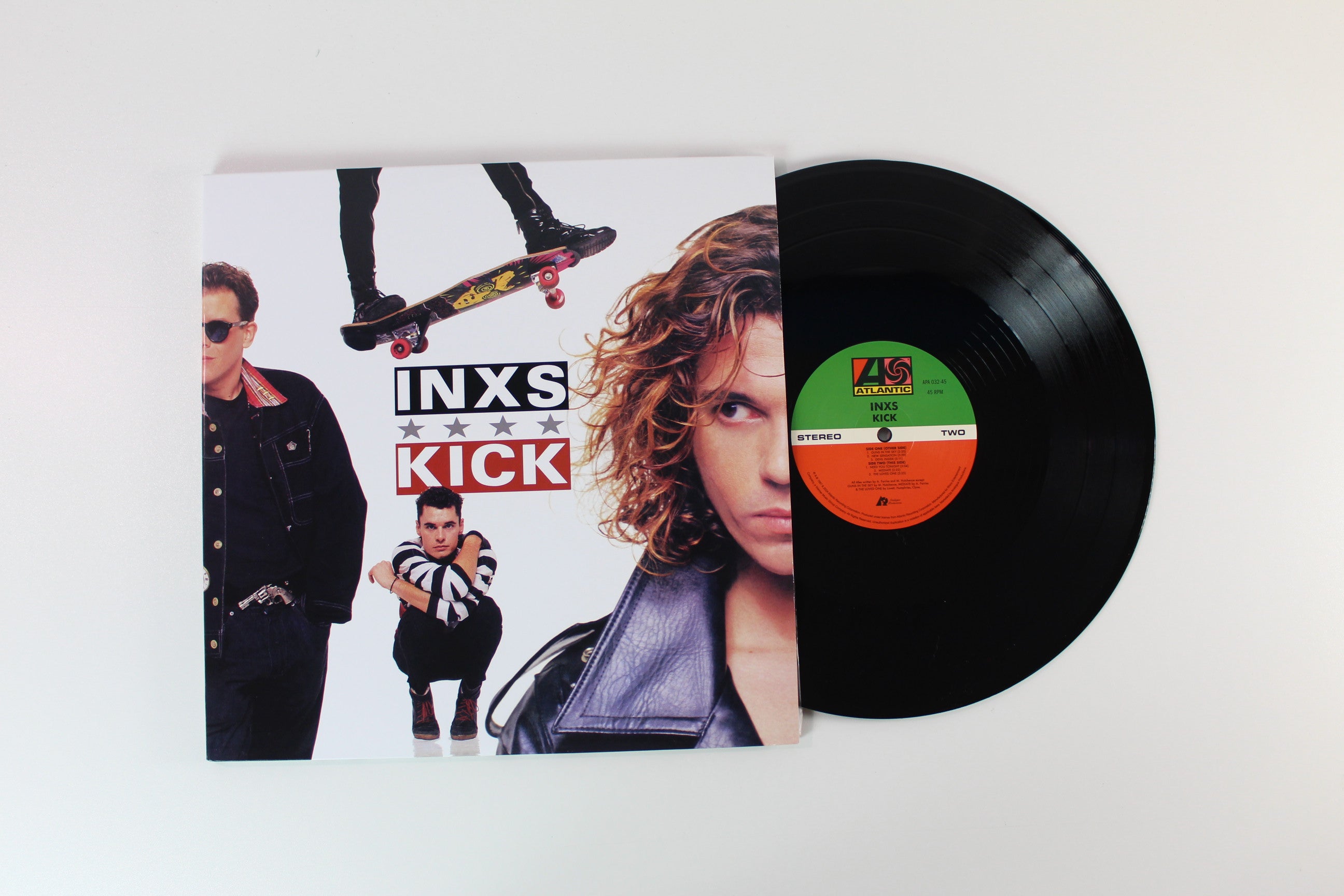 INXS - Kick on Atlantic 75 Audiophile Series Analogut Productions Ltd Numbered 45 RPM 180 Gram Reissue