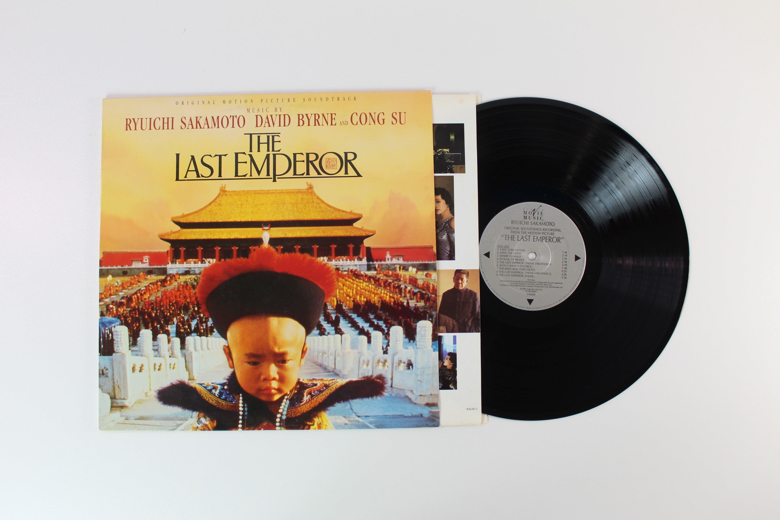 Ryuichi Sakamoto - The Last Emperor (Original Motion Picture Soundtrack) on Virgin Movie Music