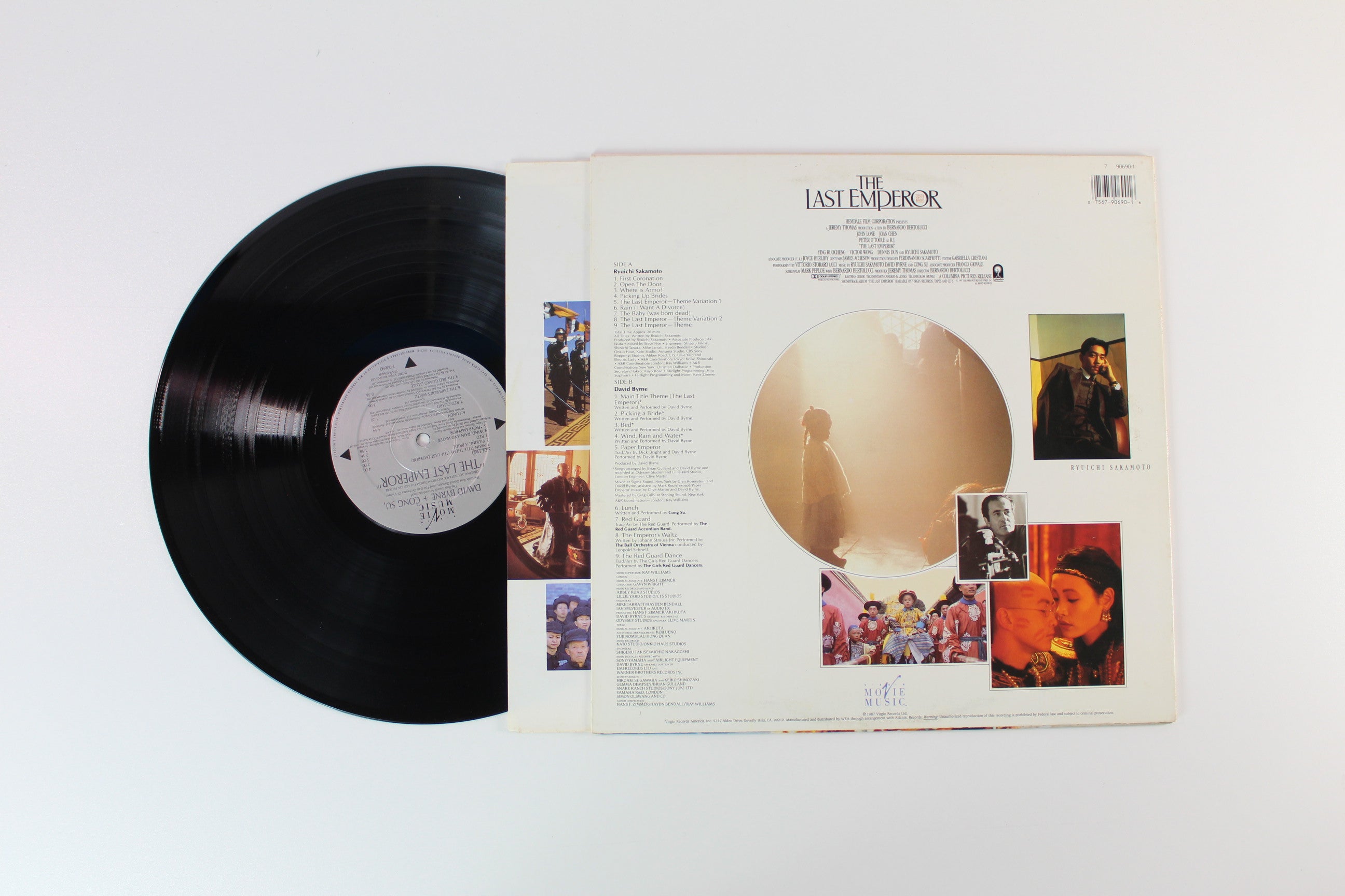 Ryuichi Sakamoto - The Last Emperor (Original Motion Picture Soundtrack) on Virgin Movie Music