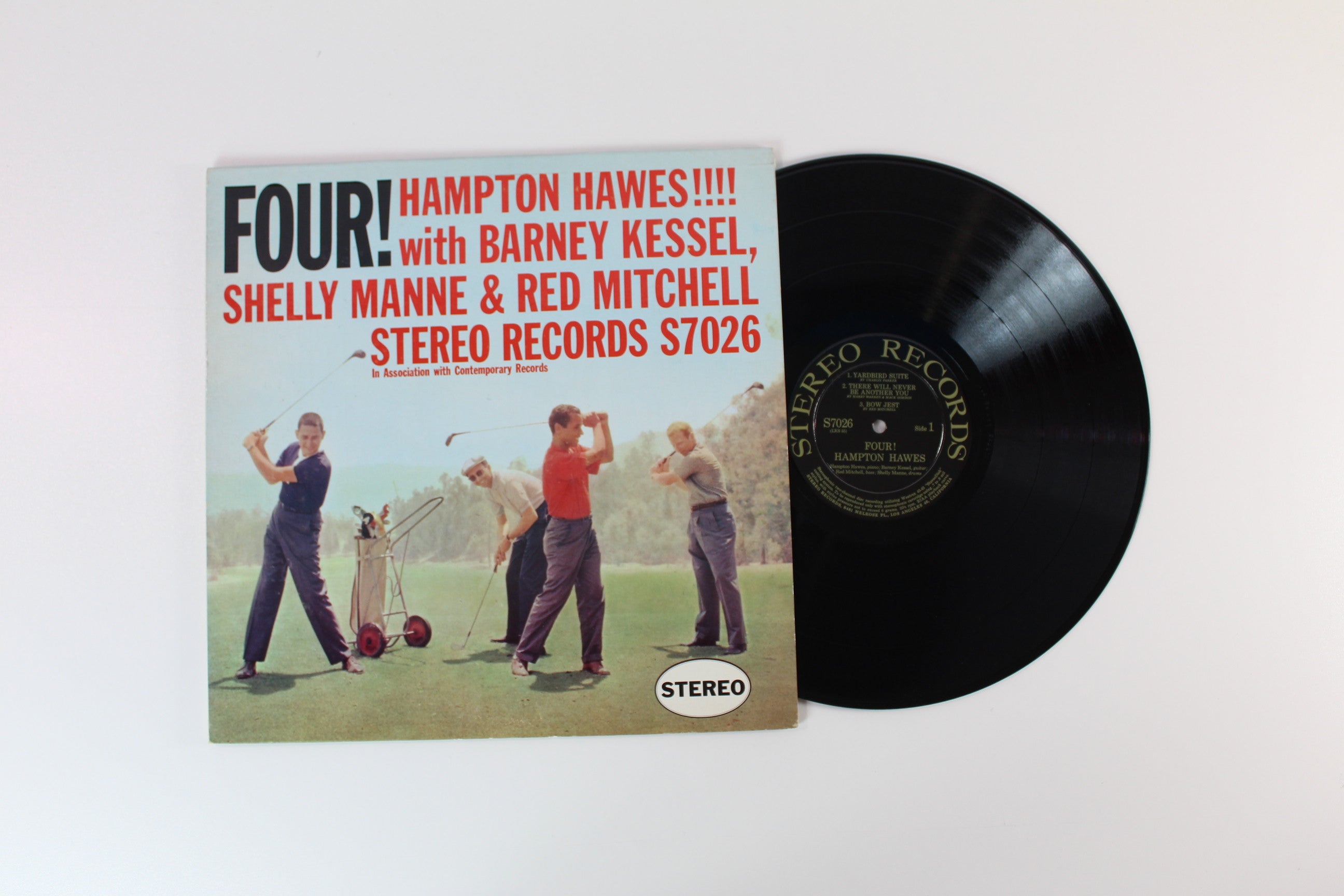 Hampton Hawes - Four! on Stereo Records Deep Groove