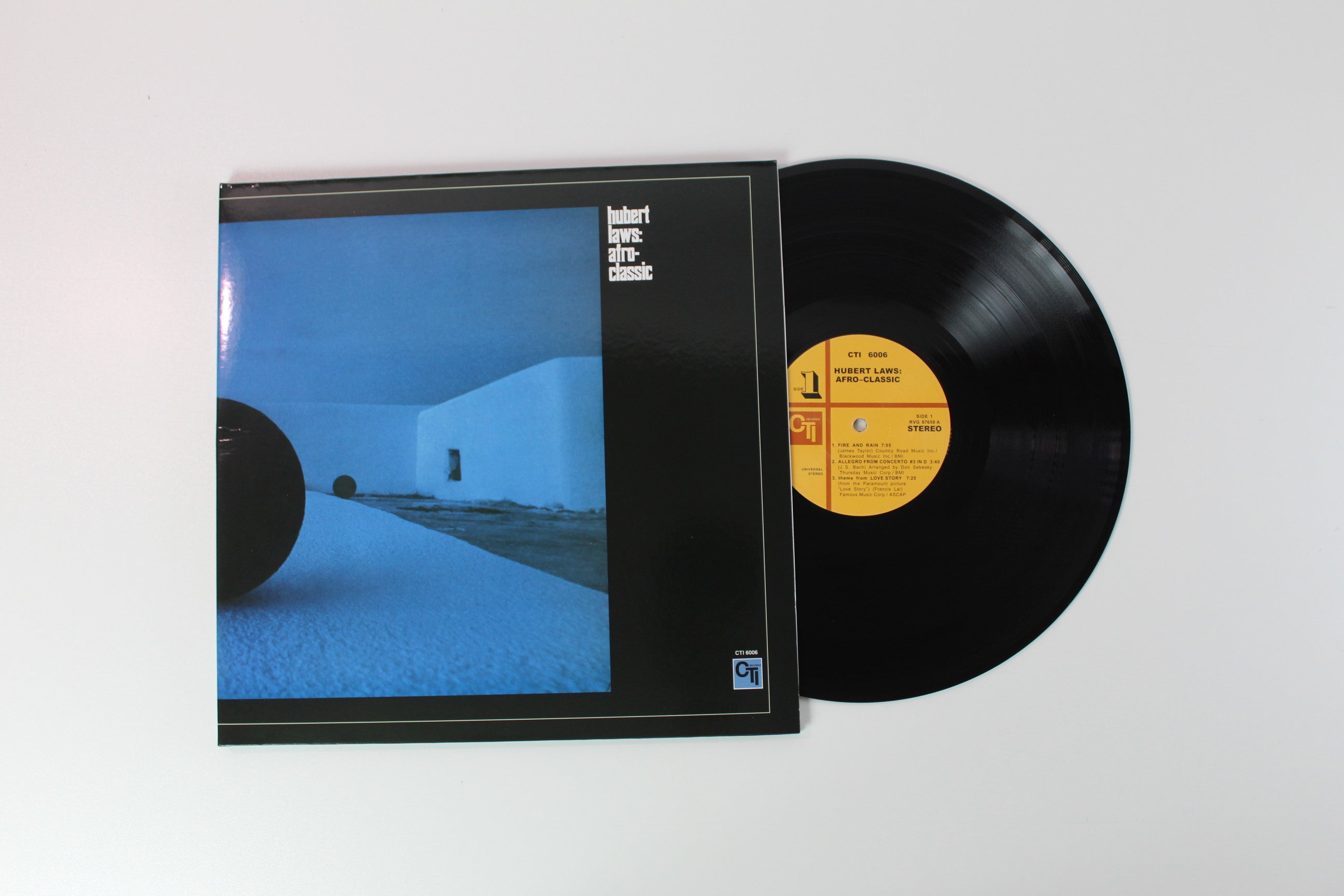 Hubert Laws - Afro-Classic Reissue on Speakers Corner/CTI Records