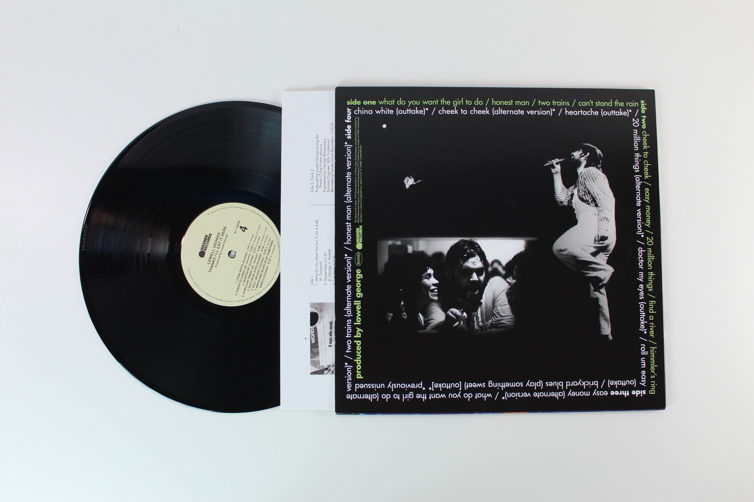 Lowell George - Thanks I'll Eat It Here on Warner Rhino RSD 2024 Ltd Deluxe Edition Reissue