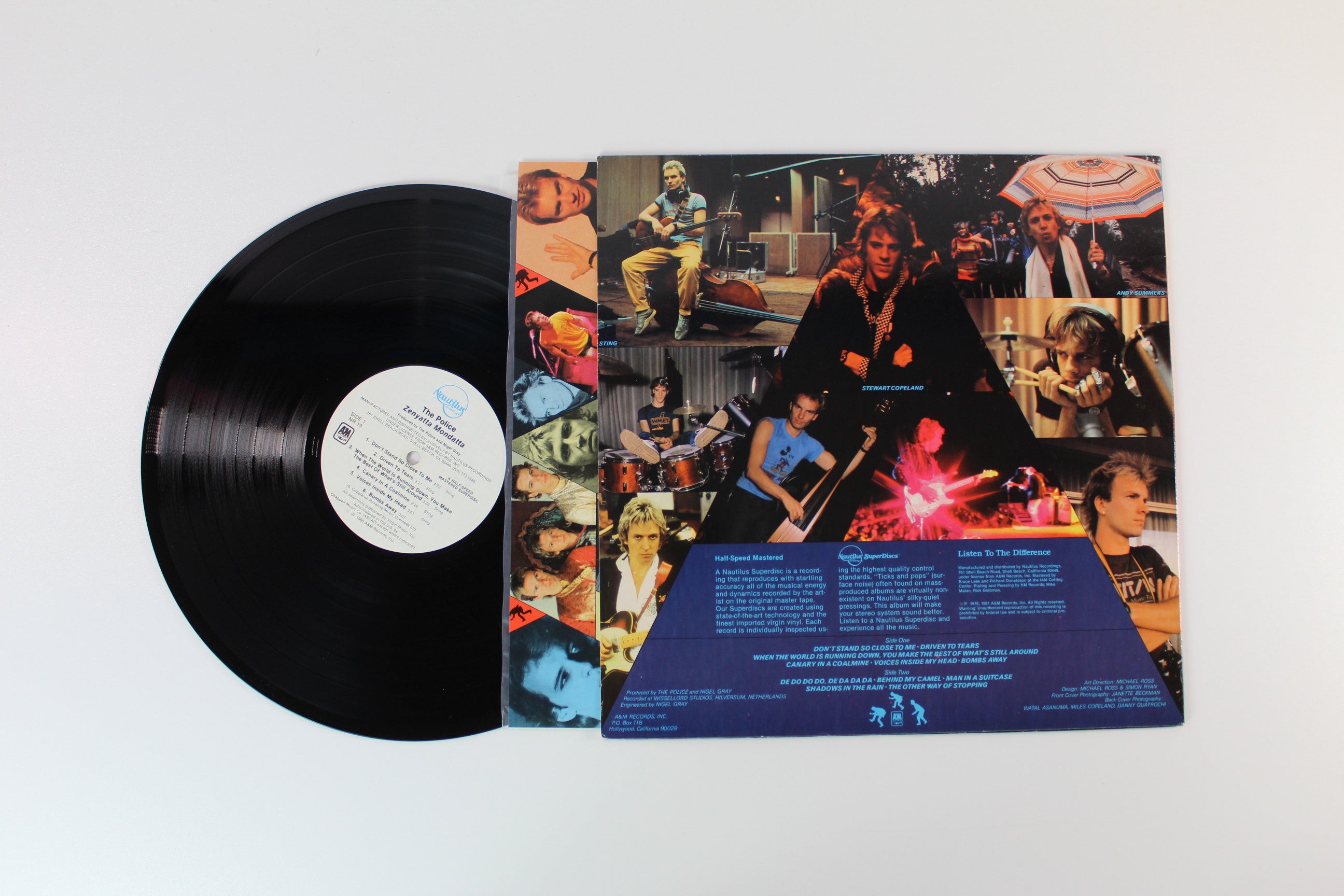 The Police - Zenyatta Mondatta on Nautils Recordings Superdiscs Reissue