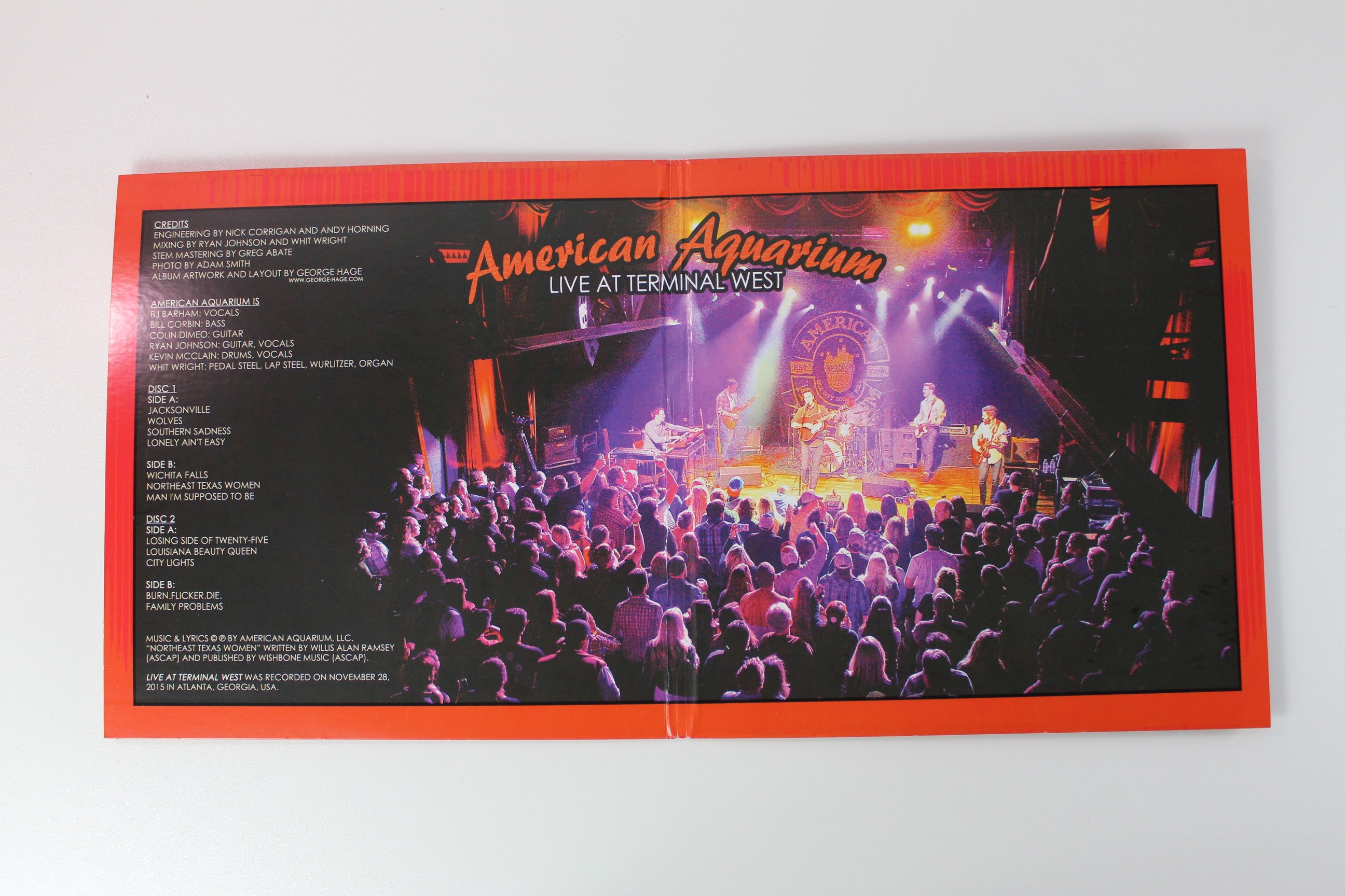 American Aquarium - Live At Terminal West Self-released Not On Label