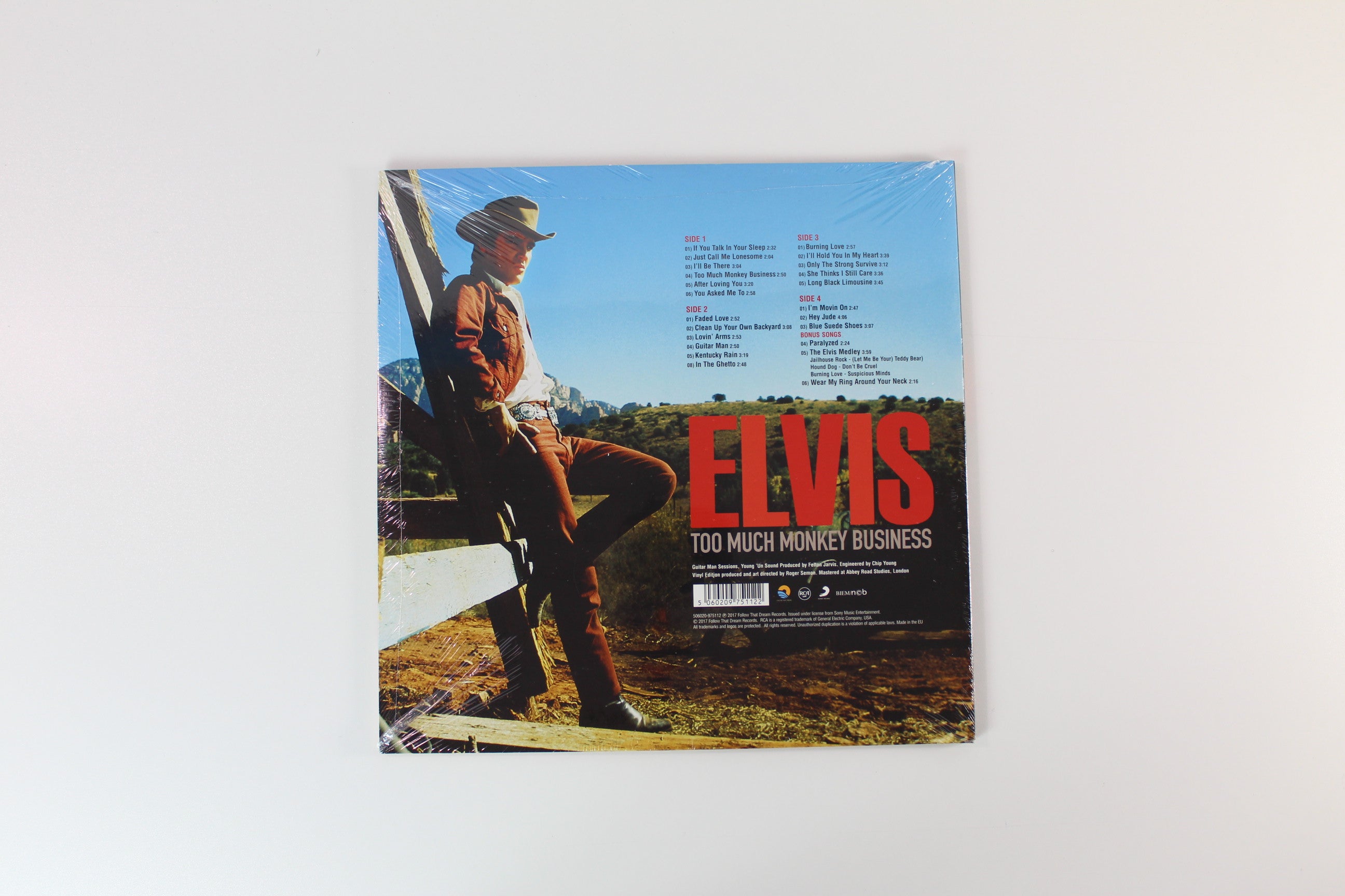Elvis Presley - Too Much Monkey Business on RCA Follow That Dream Special Edition Sealed