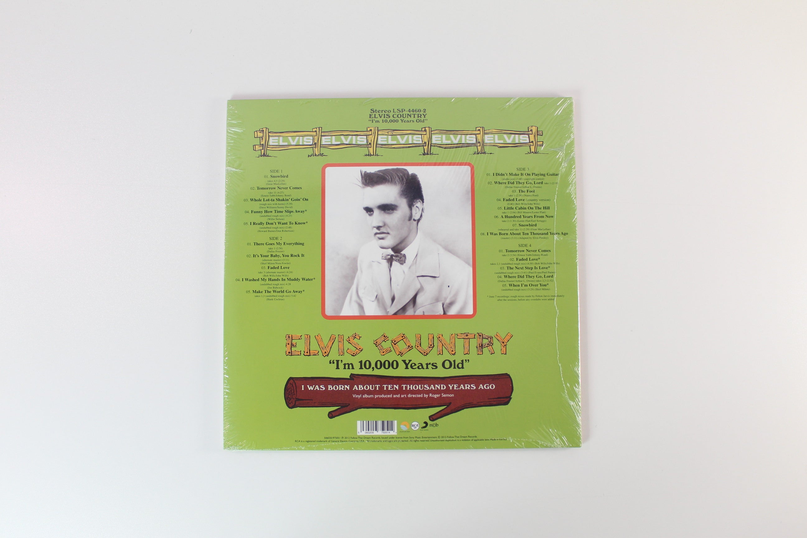 Elvis Presley - Elvis Country (I'm 10,000 Years Old) on RCA Follow That Dream Ltd Special Edition Sealed