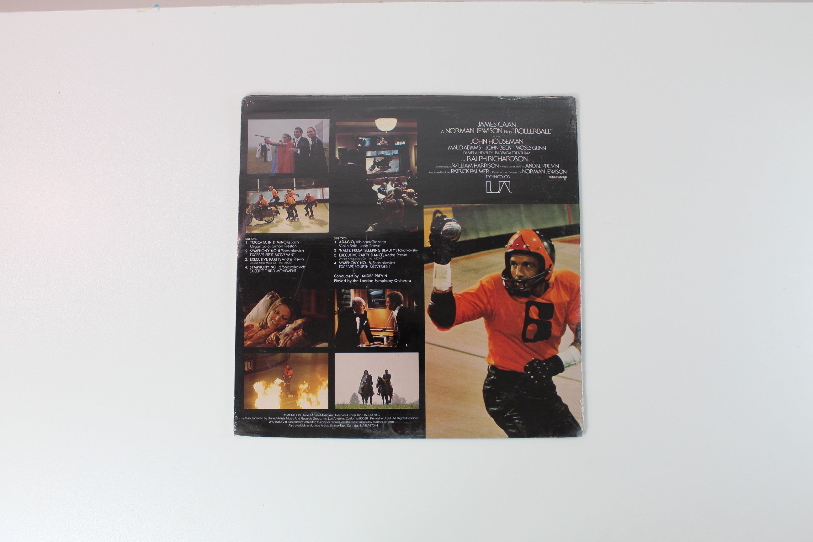 André Previn - Rollerball (Original Soundtrack Recording) on UA Sealed
