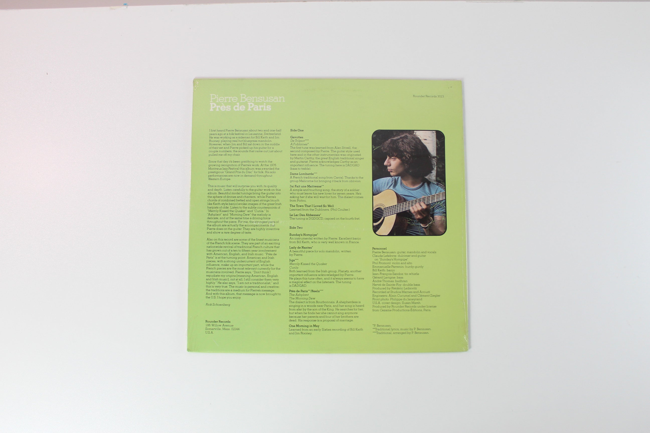 Pierre Bensusan - Près De Paris on Rounder Sealed