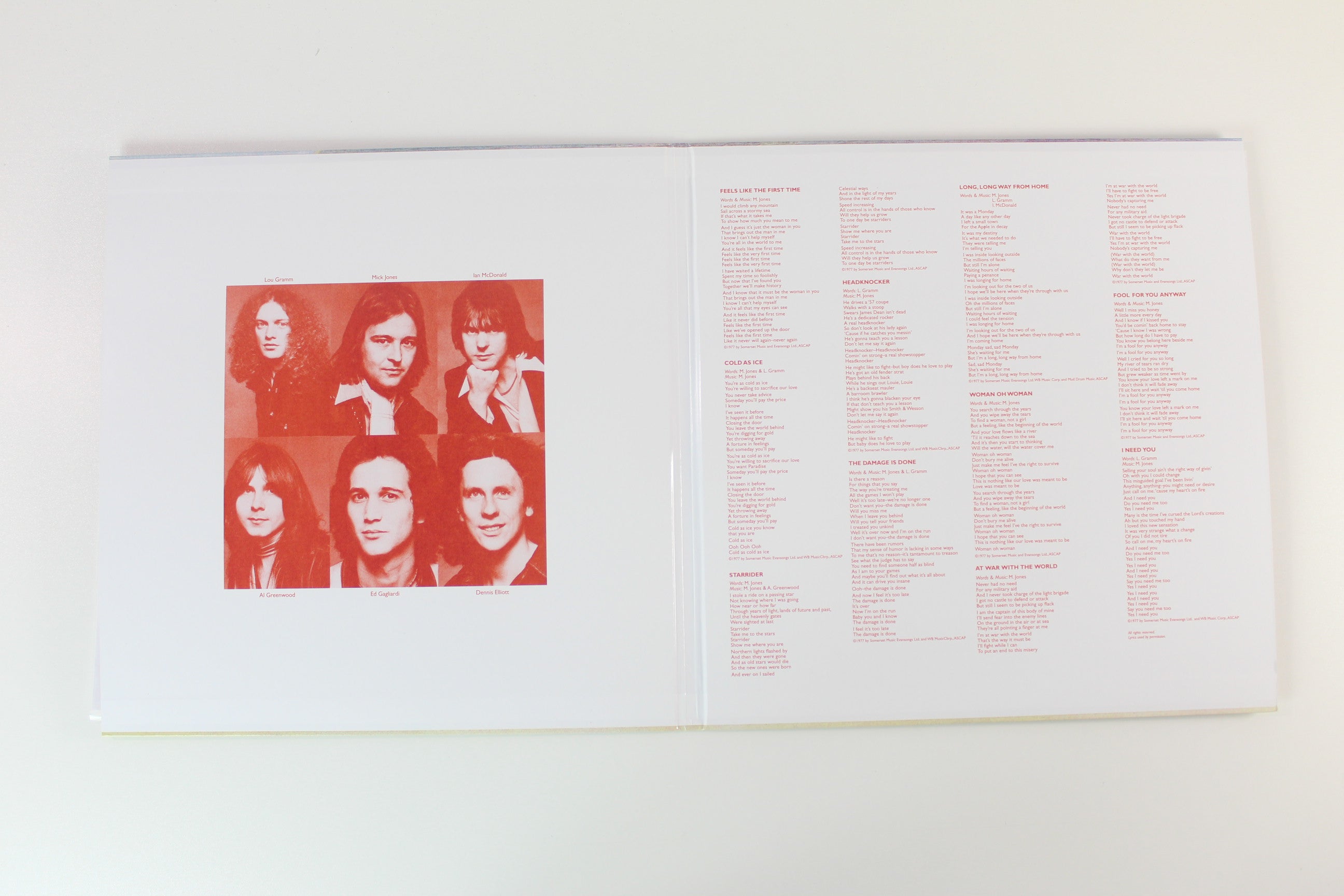 Foreigner - Foreigner on Atlantic 75 Audiophile Series Analogue Productions Ltd Numbered 45 RPM 180 Gram Reissue