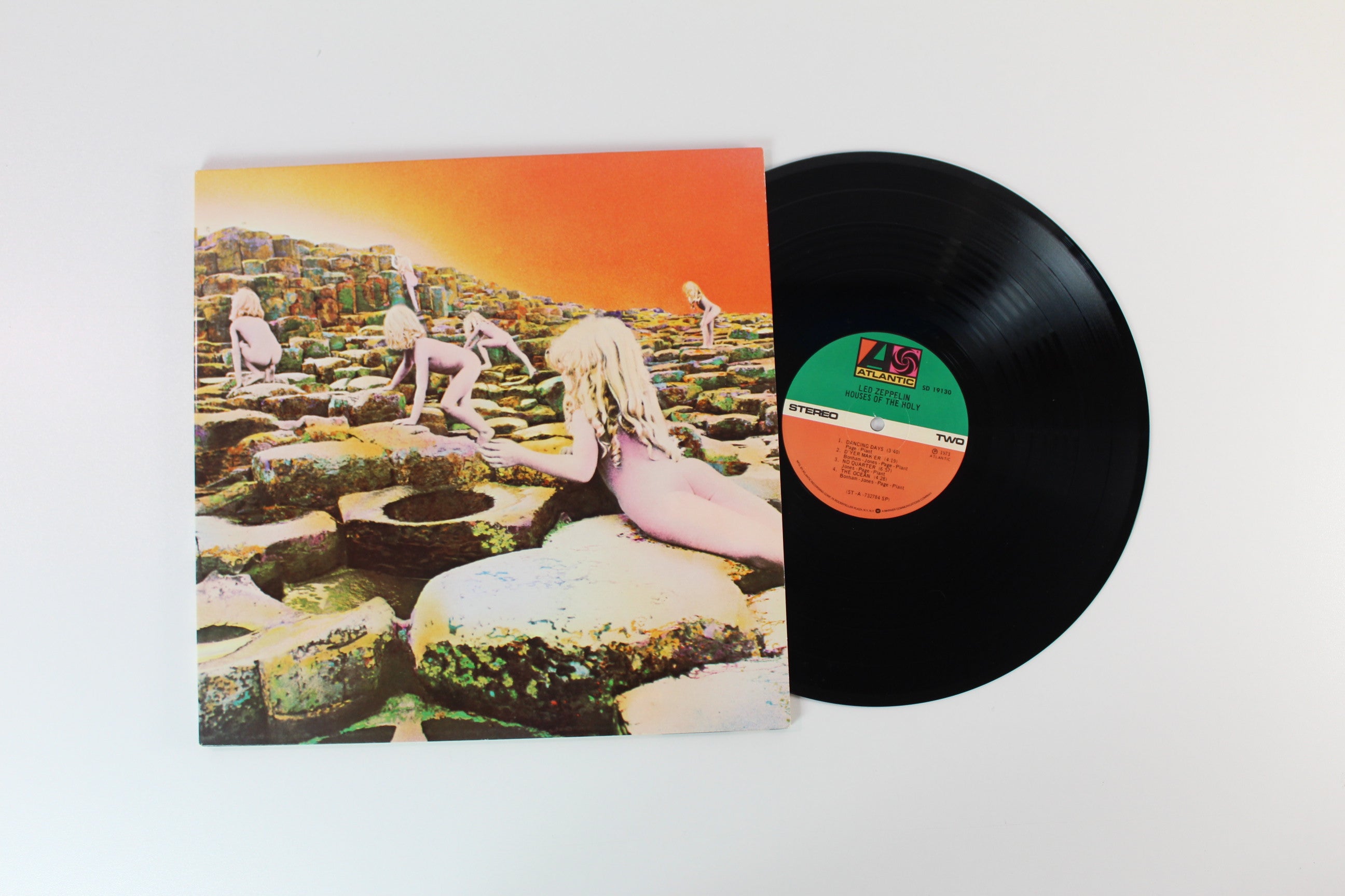Led Zeppelin - Houses Of The Holy on Atlantic Super Saver Reissue George Piros Cut