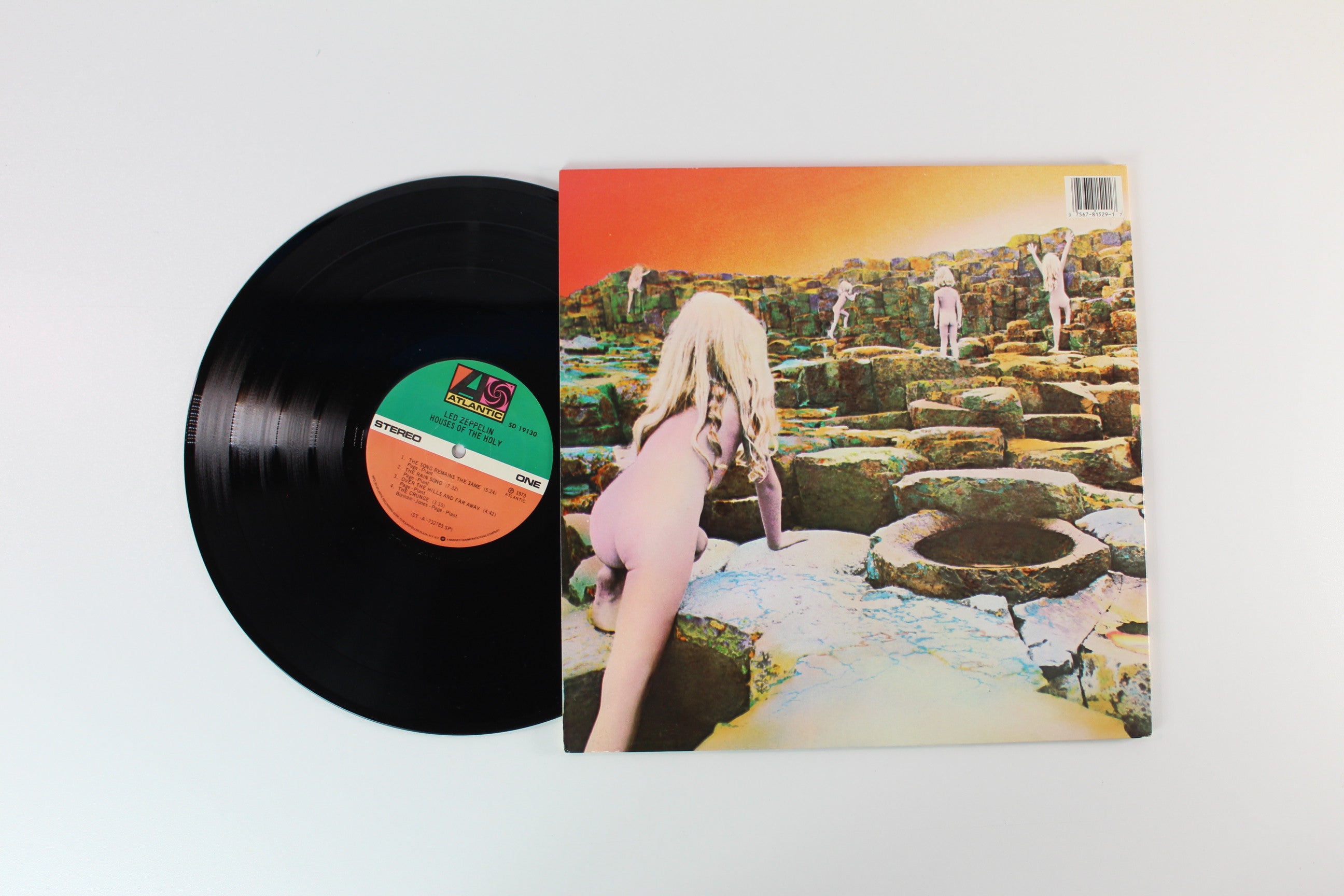 Led Zeppelin - Houses Of The Holy on Atlantic Super Saver Reissue George Piros Cut