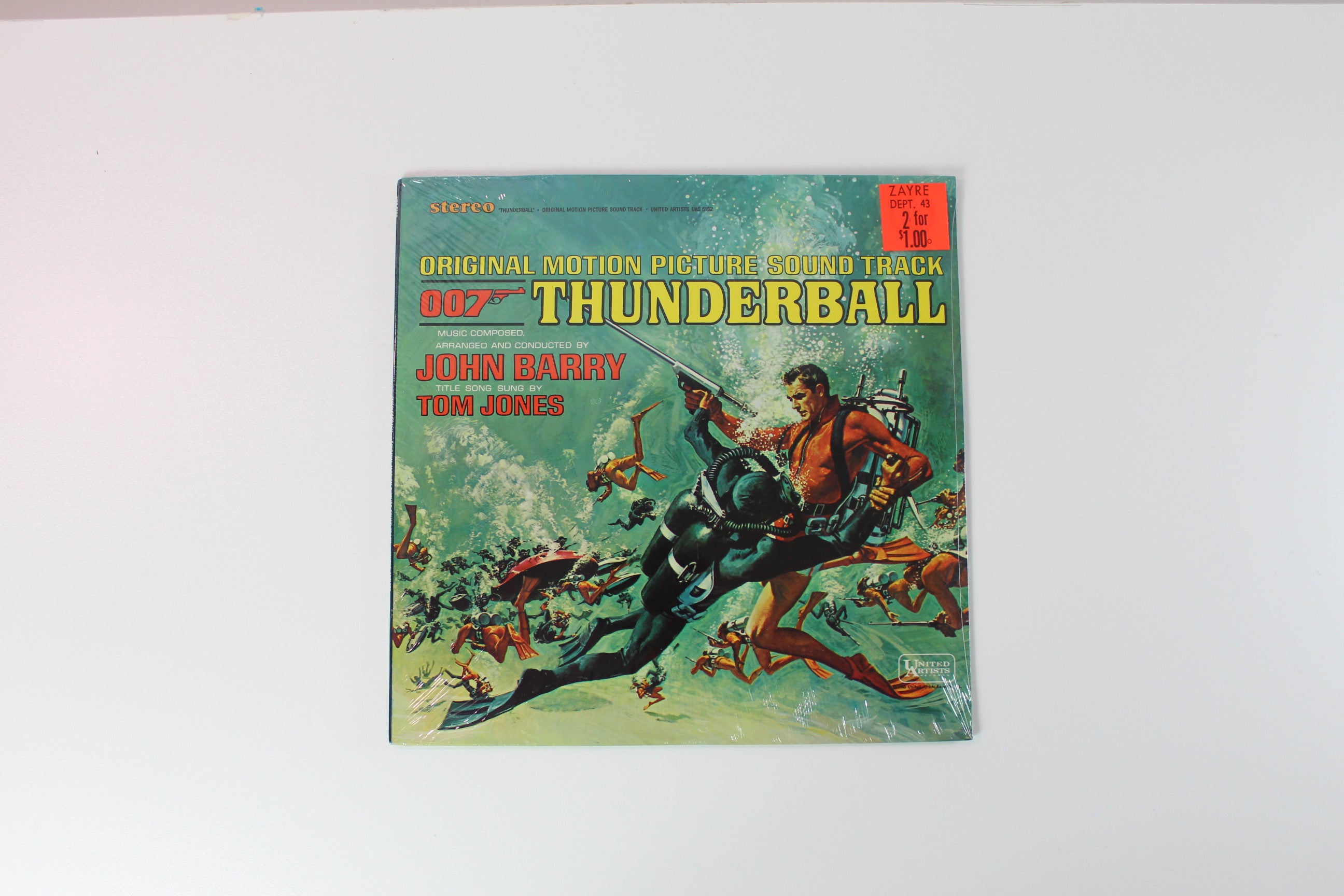 John Barry - Thunderball (Original Motion Picture Soundtrack) on UA Stereo Sealed