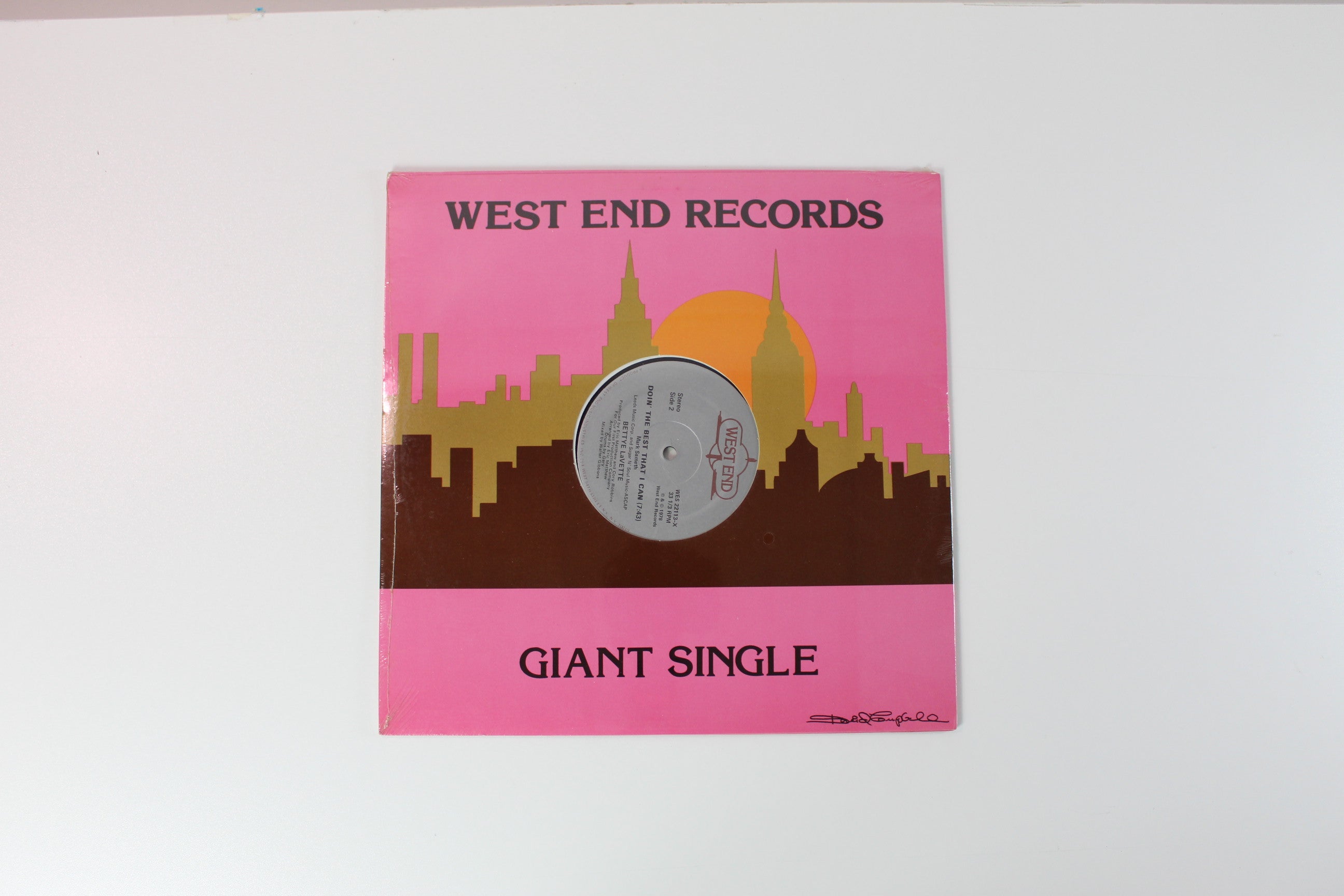 Bettye LaVette - Doin' The Best That I Can on West End 12" Single Sealed