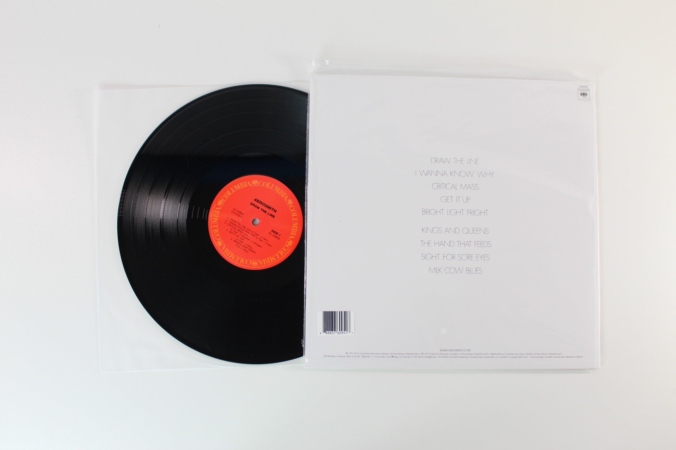 Aerosmith - Draw The Line on Columbia 180 Gram Reissue