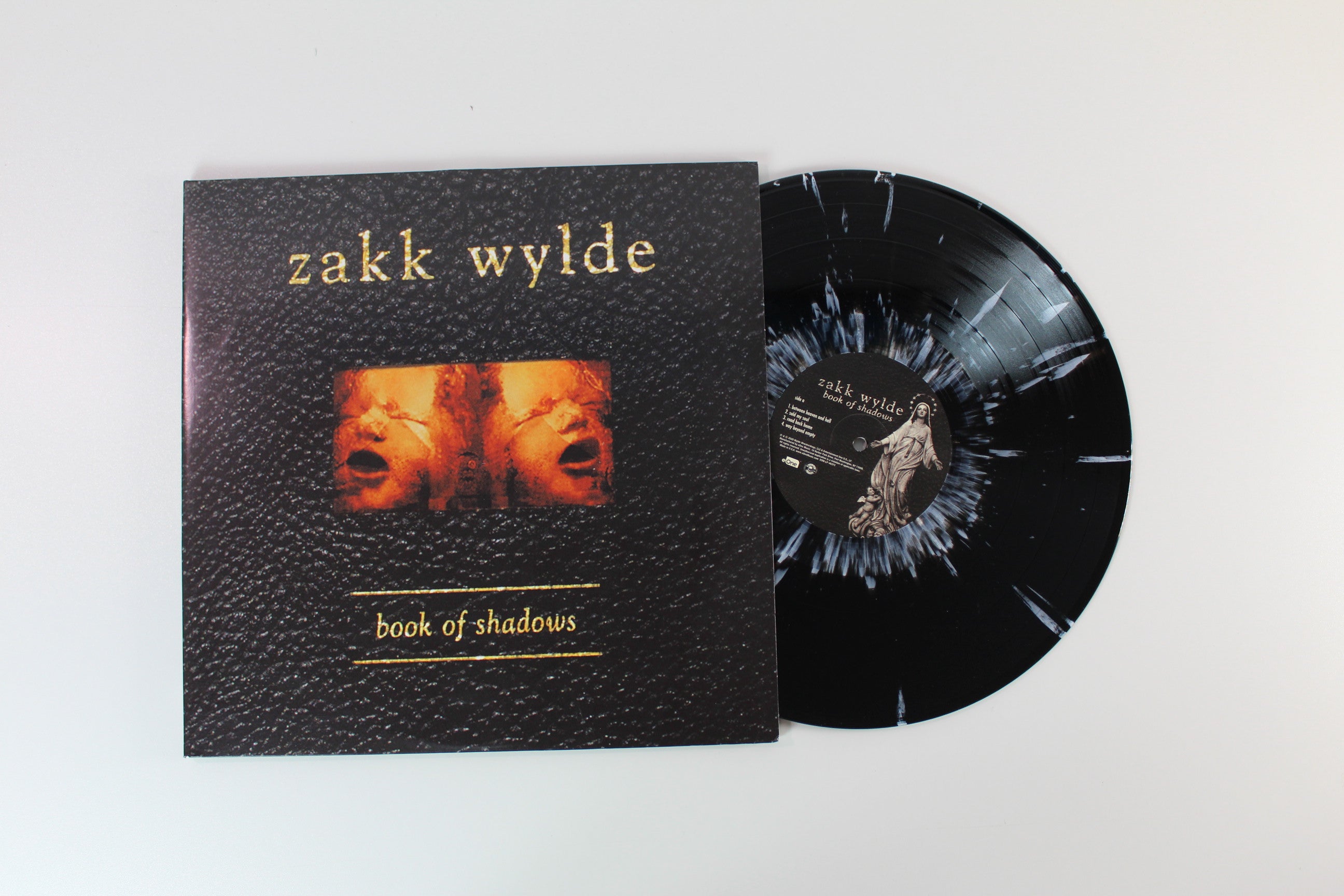 Zakk Wylde - Book Of Shadows on eOne Ltd Black With Heavy White Splatter 180 Gram Reissue