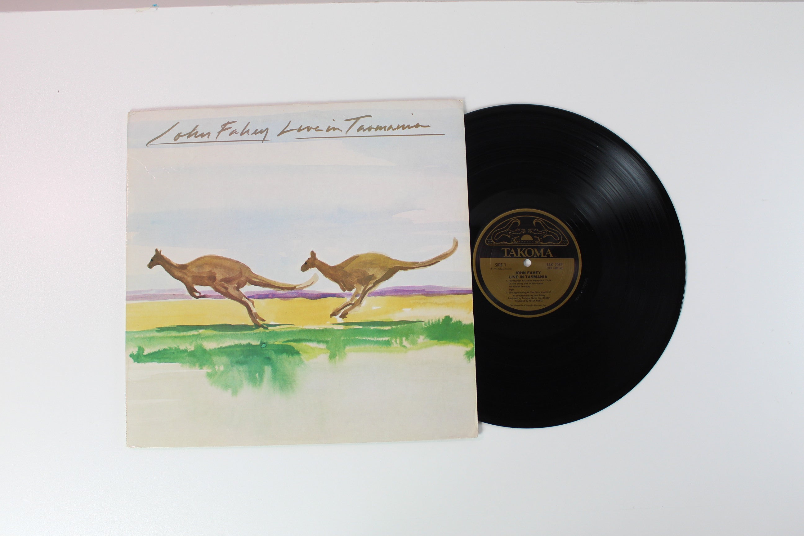 John Fahey - Live In Tasmania on Takoma