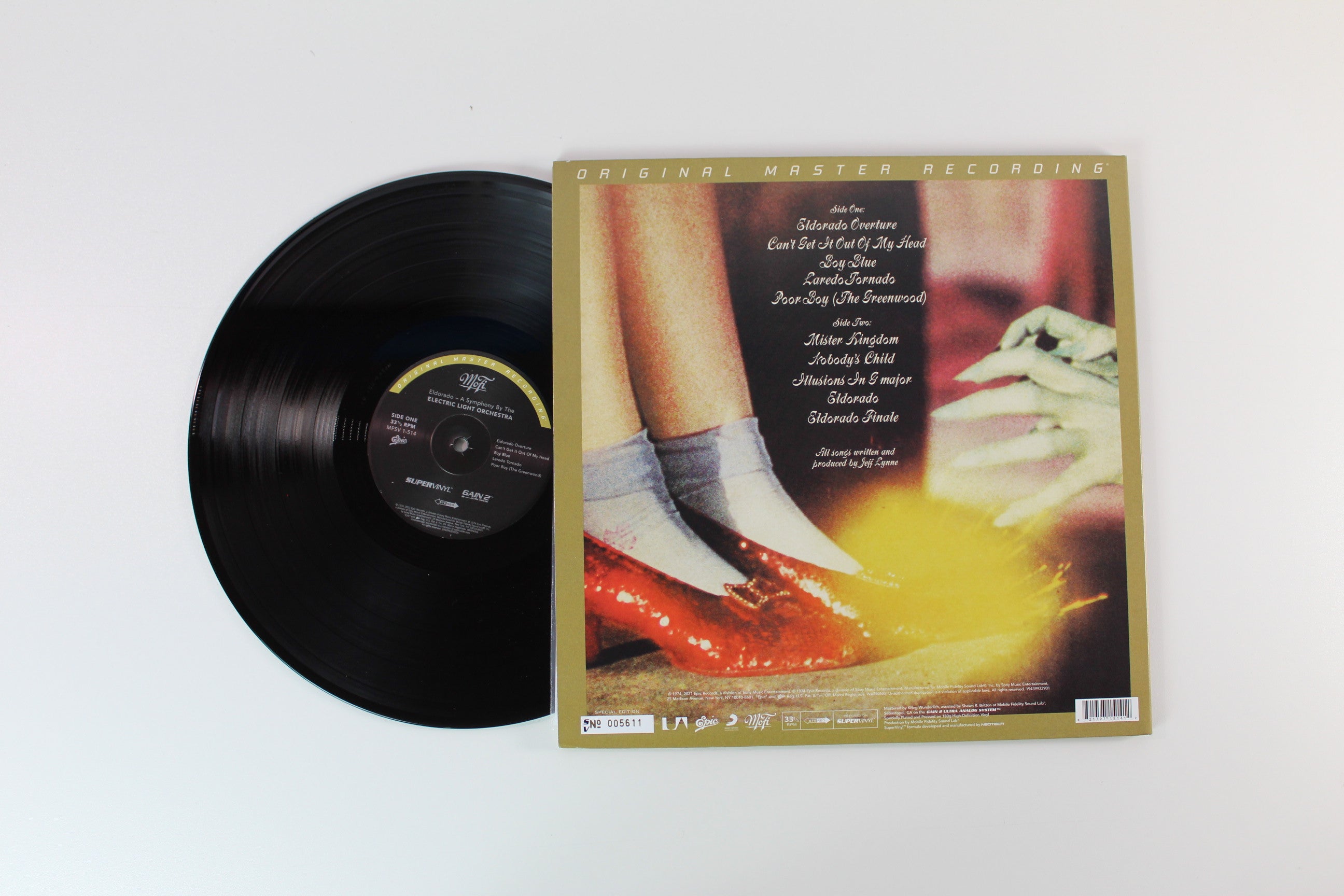 Electric Light Orchestra - Eldorado - A Symphony By The Electric Light Orchestra on Mobile Fidelity Sound Lab Ltd Numbered 180 Gram Reissue