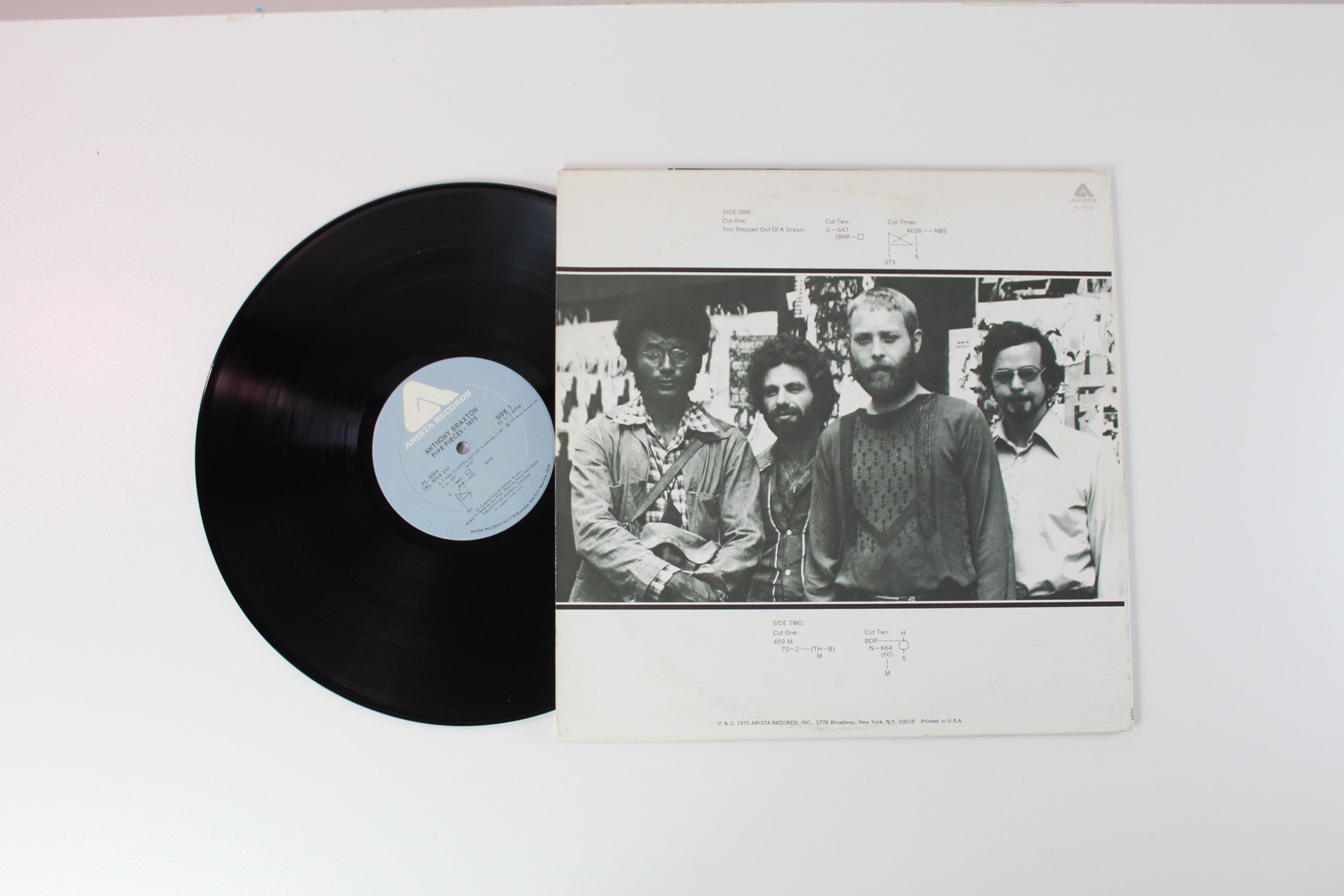 Anthony Braxton - Five Pieces 1975 on Arista