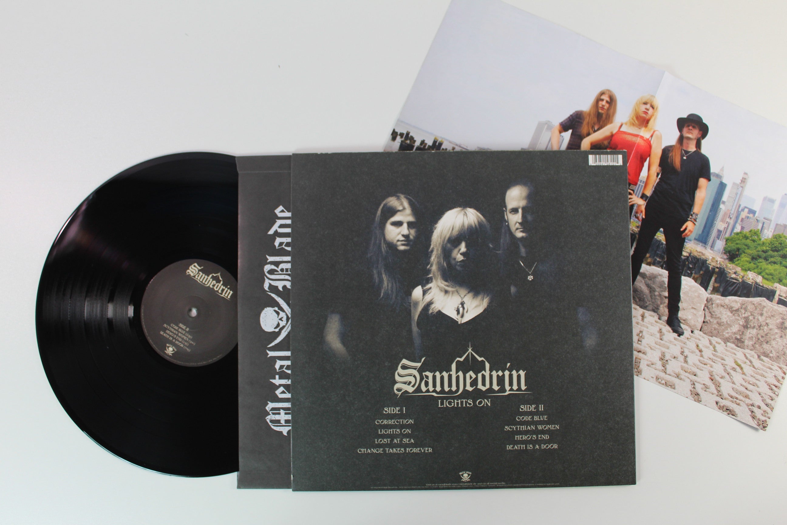 Sanhedrin - Lights on on Metal Blade Signed