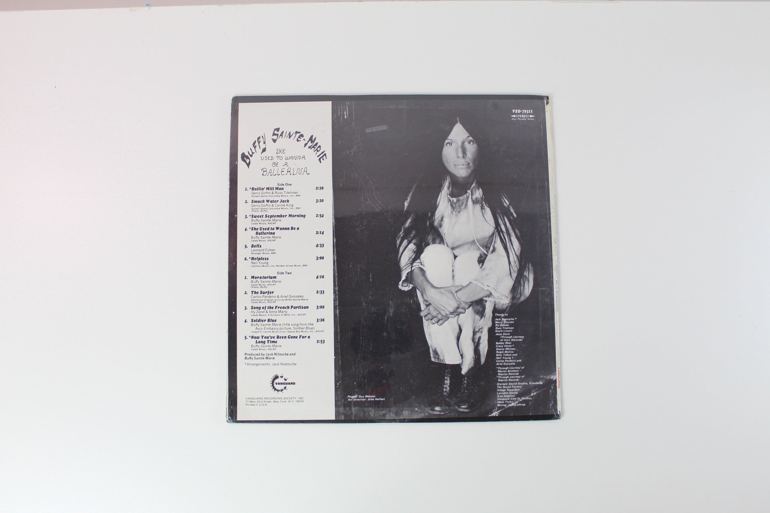 Buffy Sainte-Marie - She Used To Wanna Be A Ballerina on Vanguard Sealed