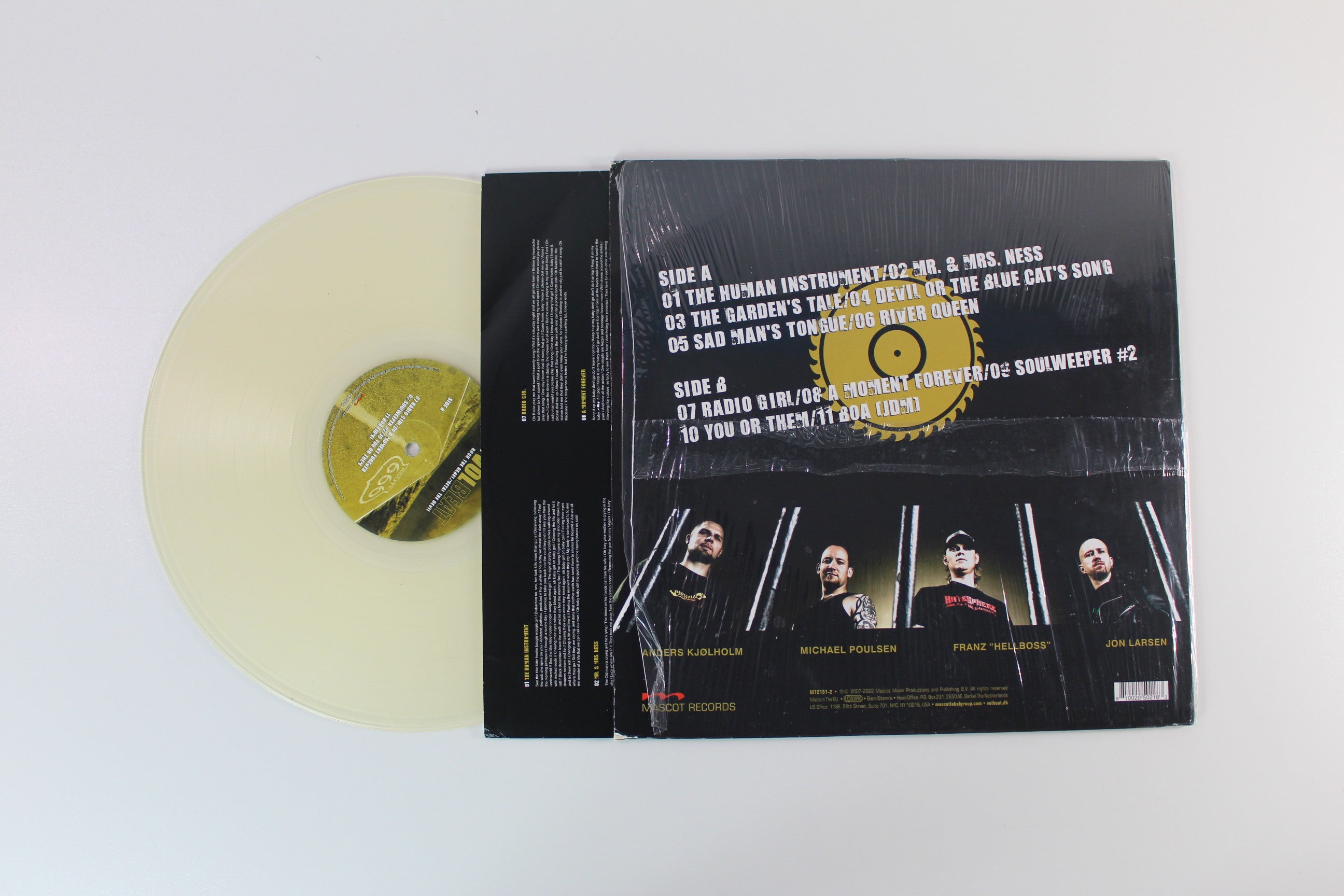 Volbeat - Rock The Rebel / Metal The Devil on Mascot Glow in the Dark Vinyl Reissue