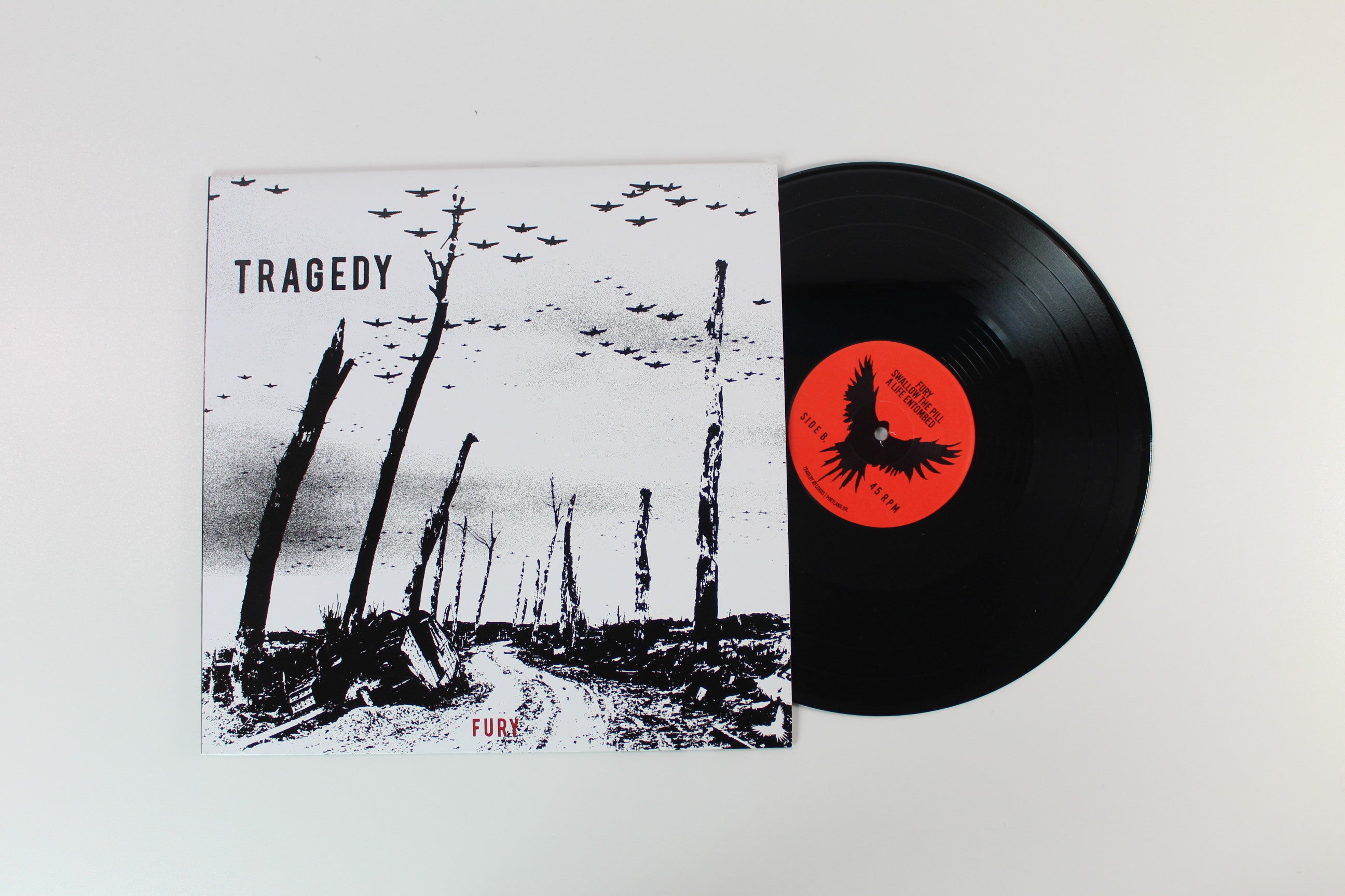 Tragedy - Fury on Tragedy Records 45 RPM