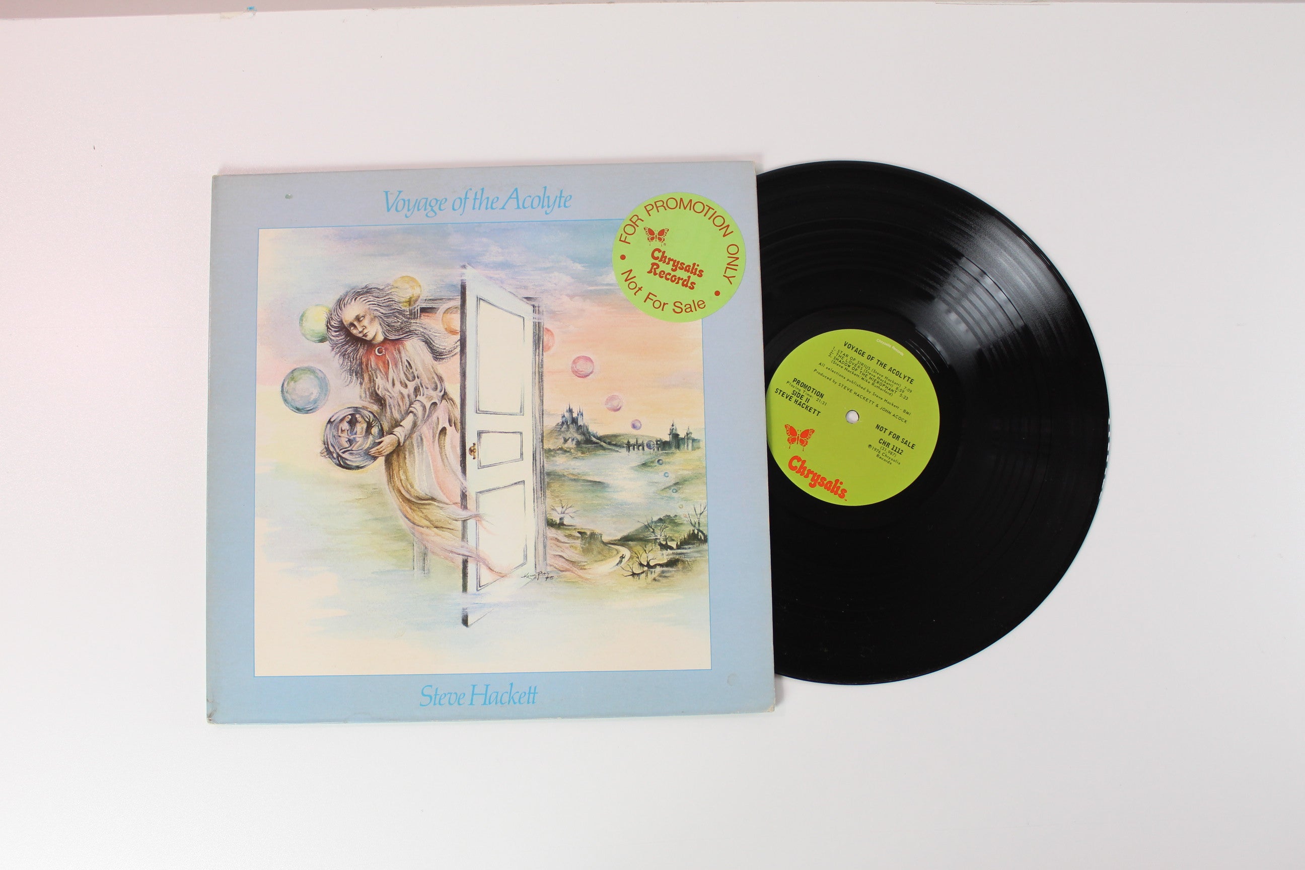 Steve Hackett - Voyage Of The Acolyte on Chrysalis Promo