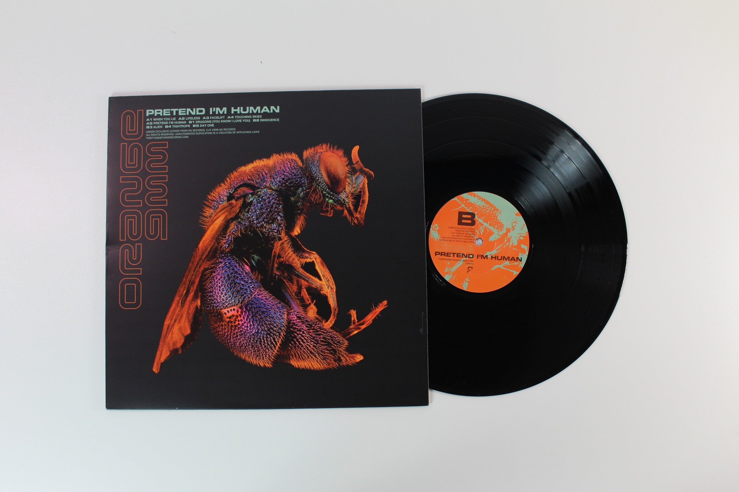 Orange 9mm - Pretend I´m Human on Thirty Something Ltd 180 Gram Reissue
