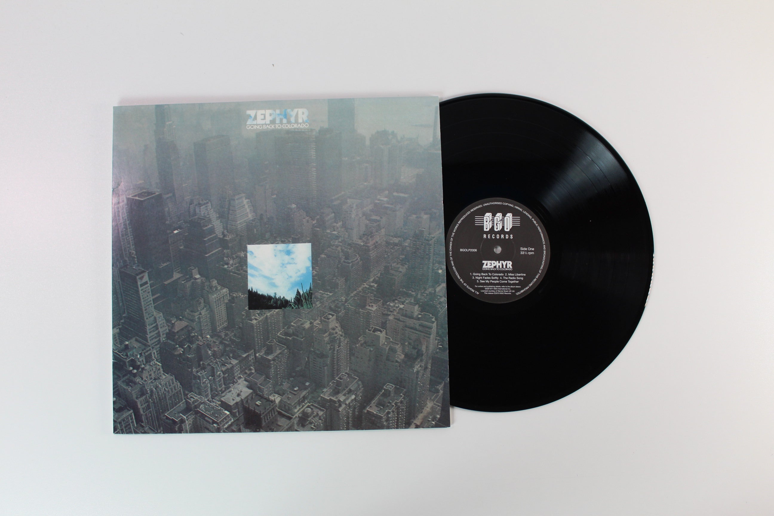 Zephyr - Going Back To Colorado on BGO Reissue