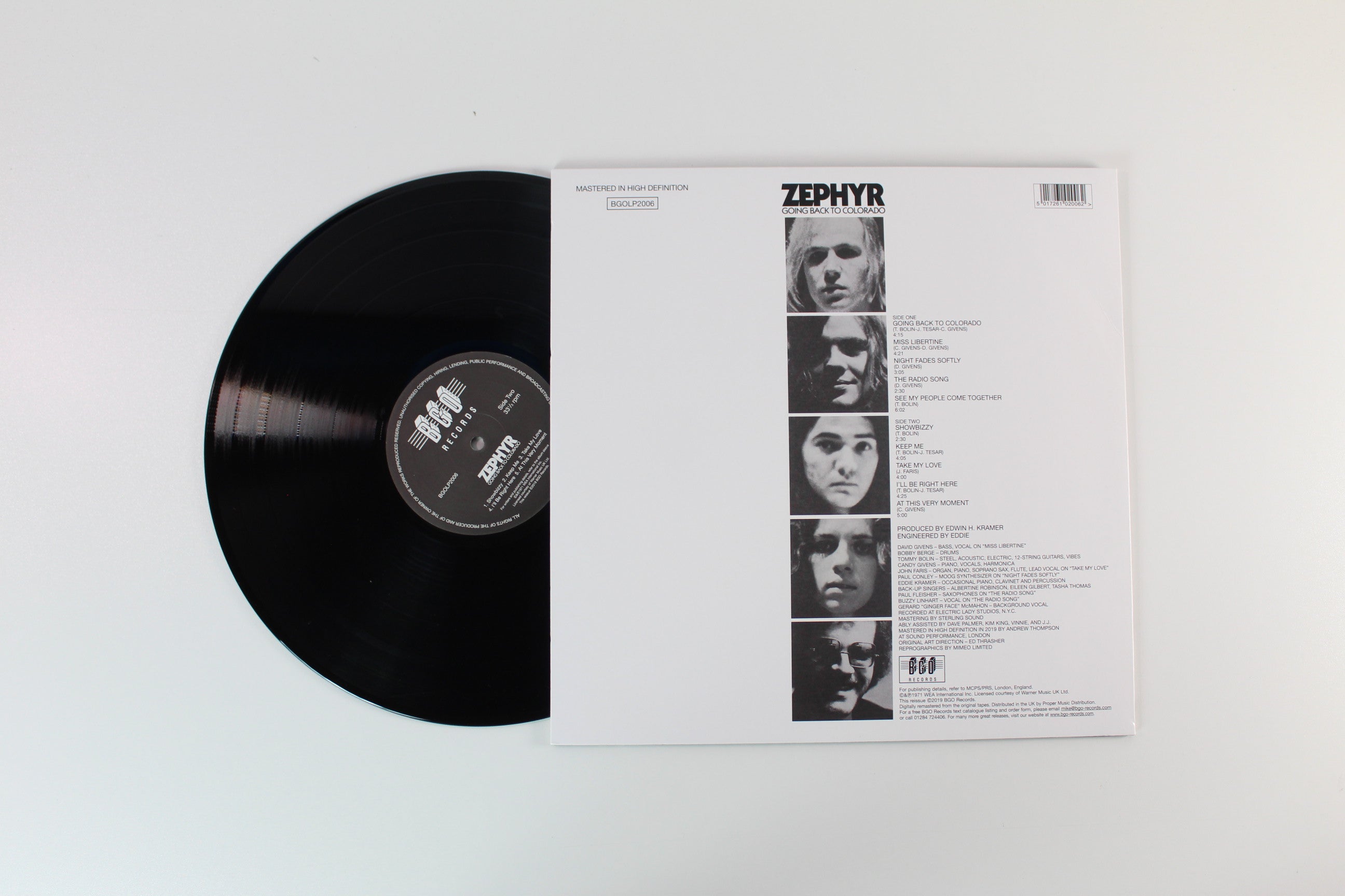 Zephyr - Going Back To Colorado on BGO Reissue