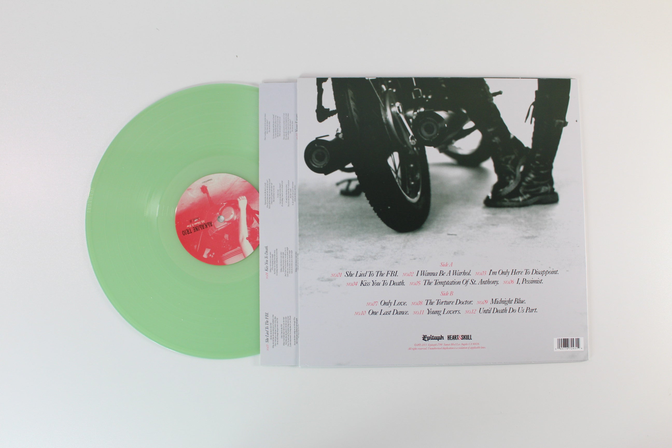 Alkaline Trio - My Shame Is True on Epitaph Ltd Coke Bottle Clear Reissue