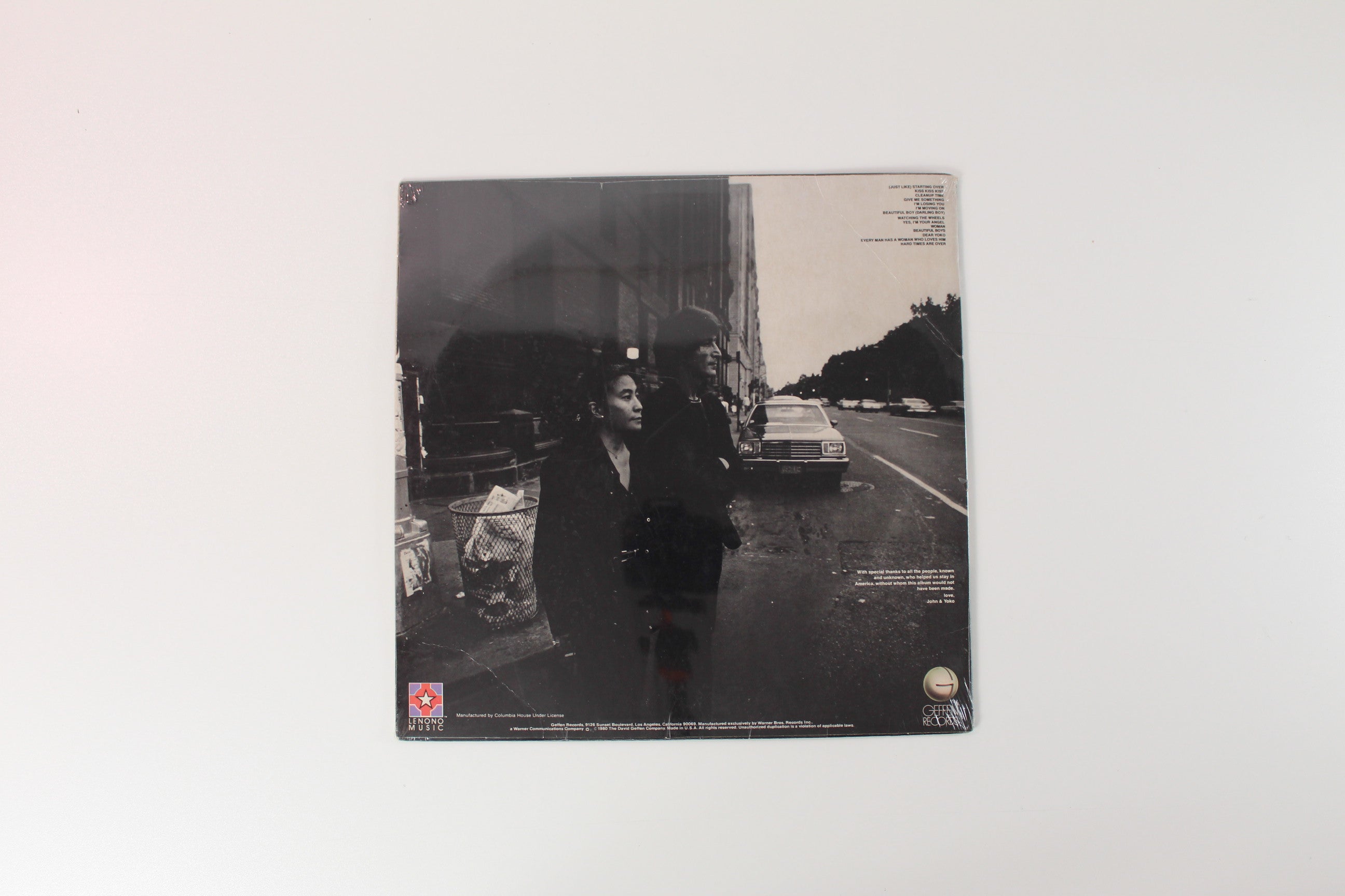John Lennon & Yoko Ono - Double Fantasy on Geffen Sealed