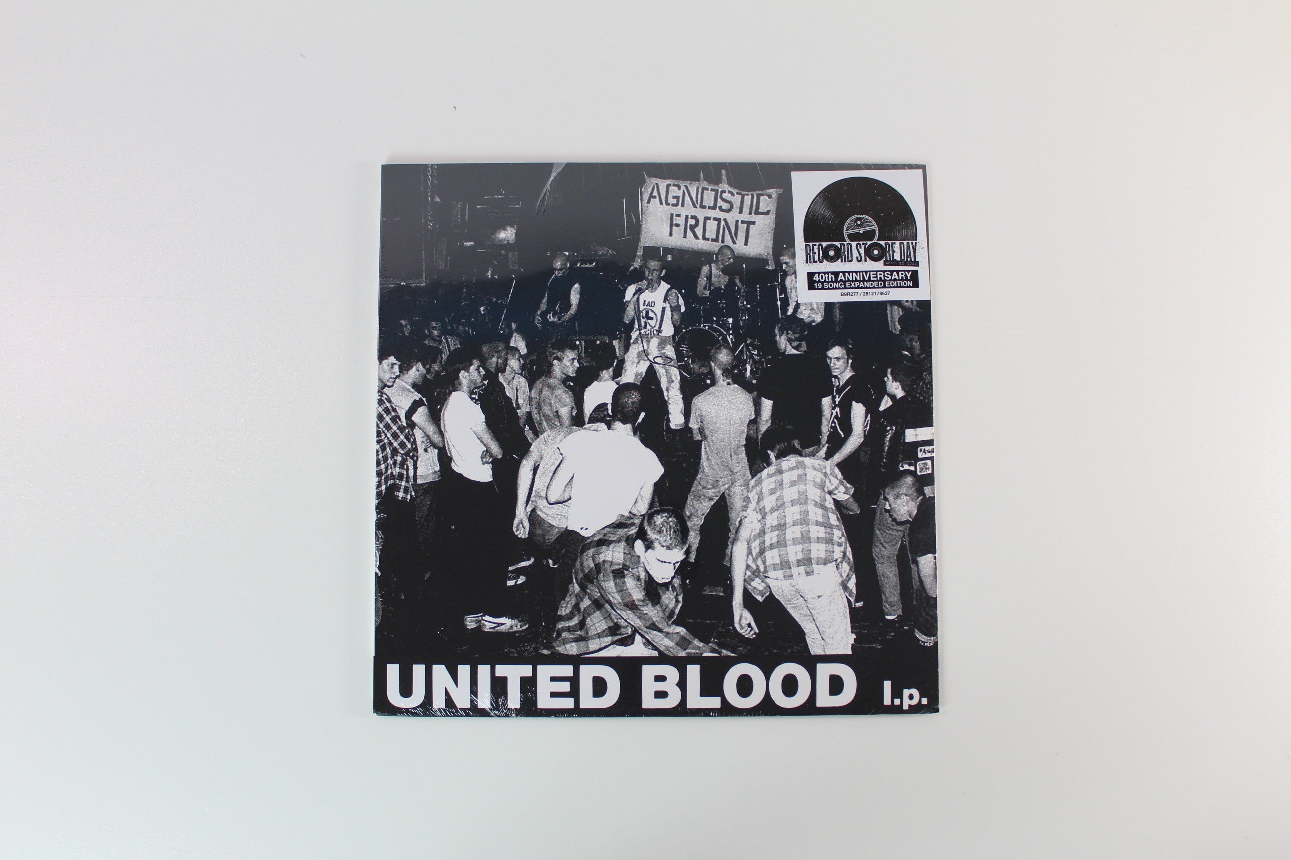 Agnostic Front - United Blood l.p. on Bridge Nine RSD 2023 45 RPM Clear Vinyl Sealed
