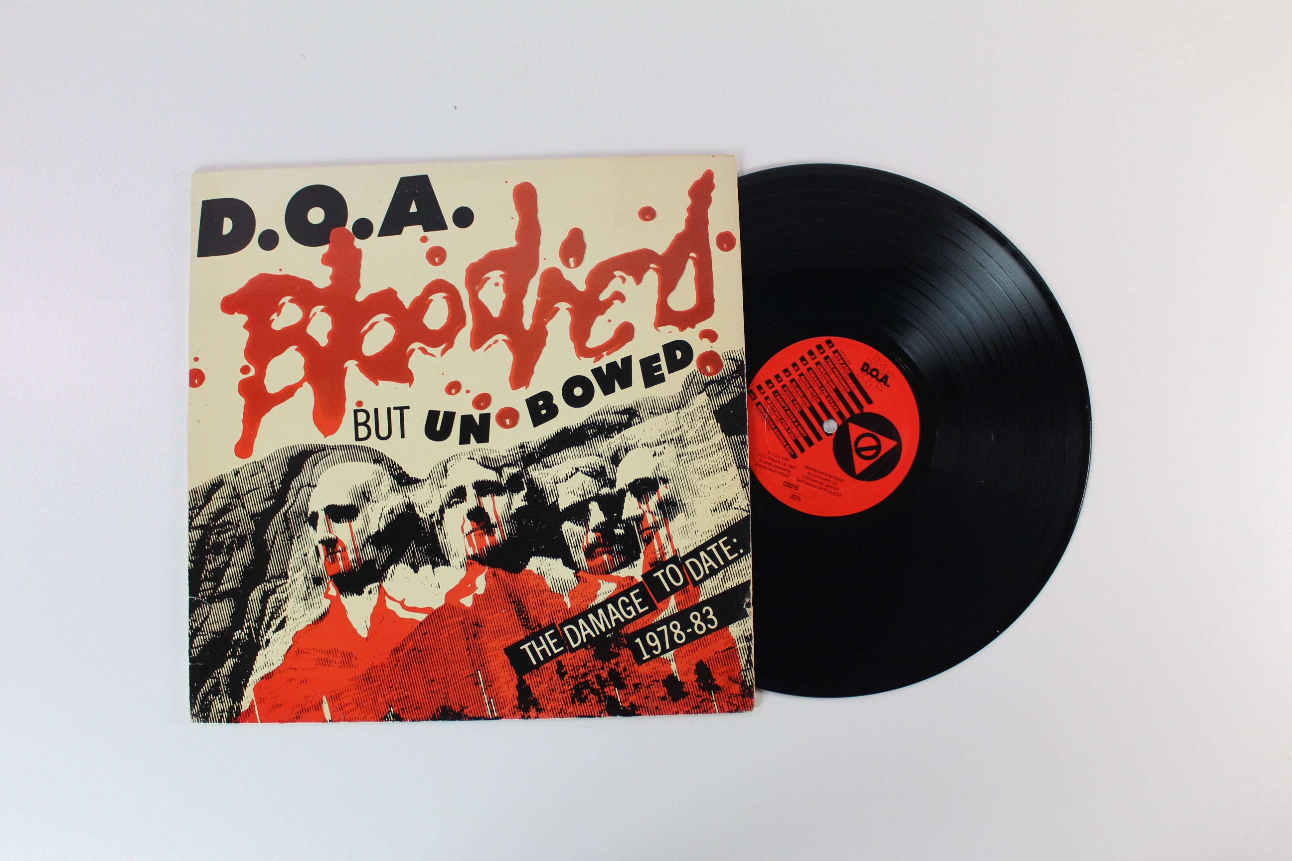 D.O.A. - Bloodied But Unbowed (The Damage To Date: 1978-83) on CD Presents