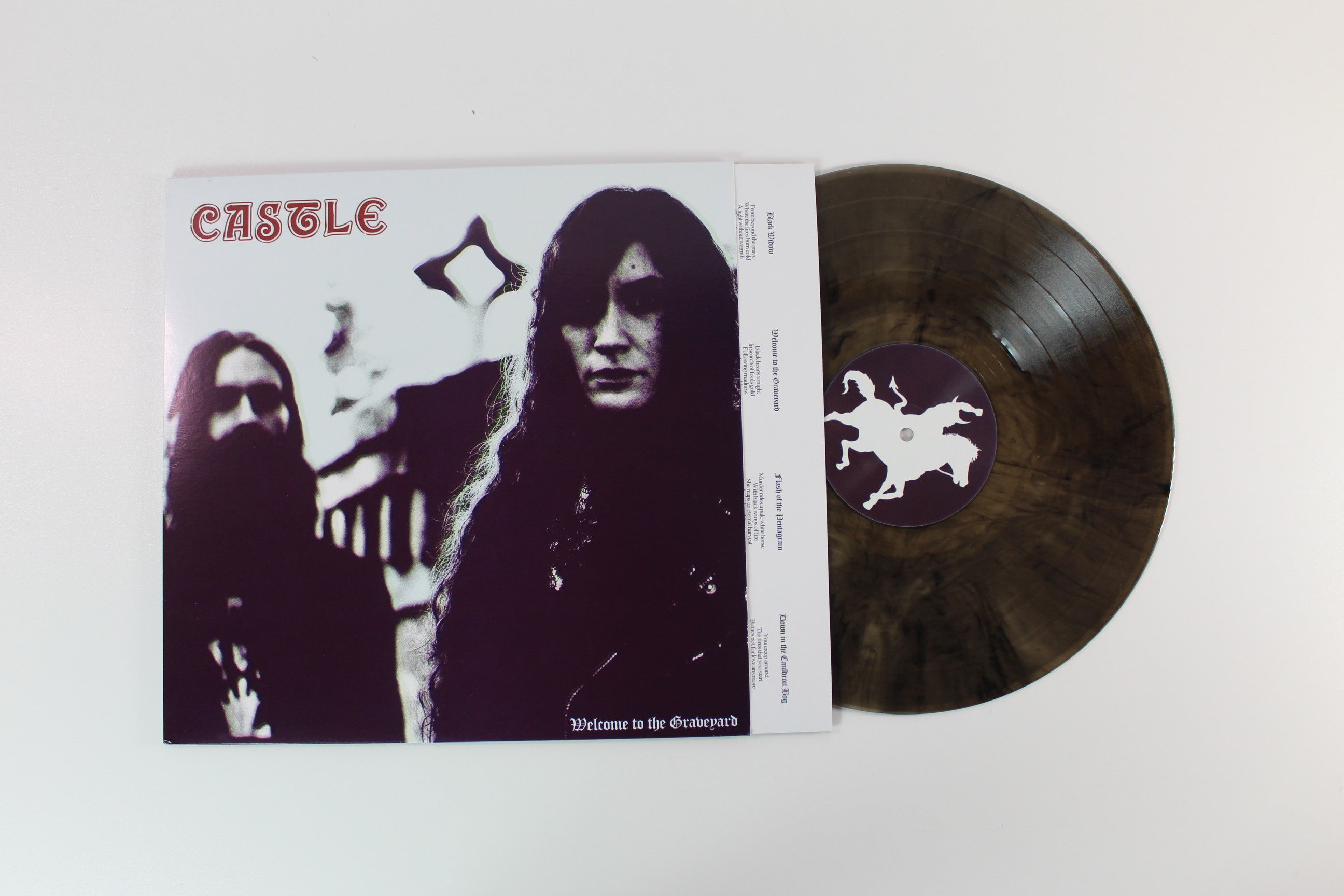 Castle - Welcome To The Graveyard on Van Ltd Black Smoke