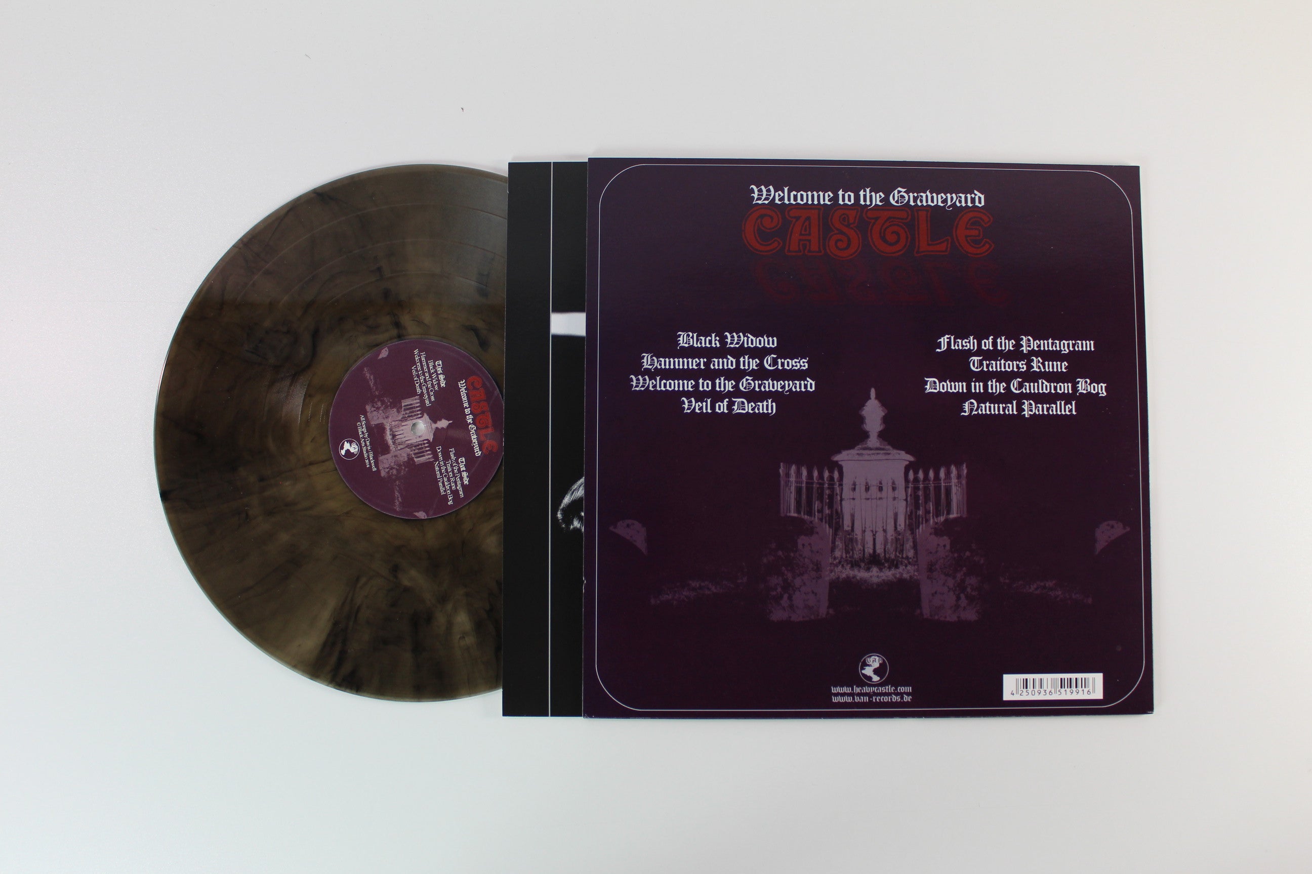 Castle - Welcome To The Graveyard on Van Ltd Black Smoke