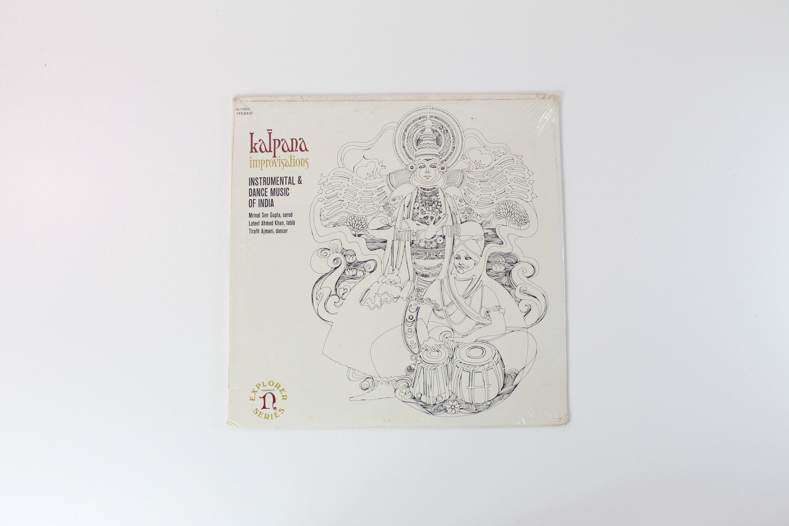 Mrinal Sen Gupta / Latif Ahmed Khan /Tirath Ajmani - Kalpana Improvisations - Instrumental And Dance Music Of India on Nonesuch Sealed